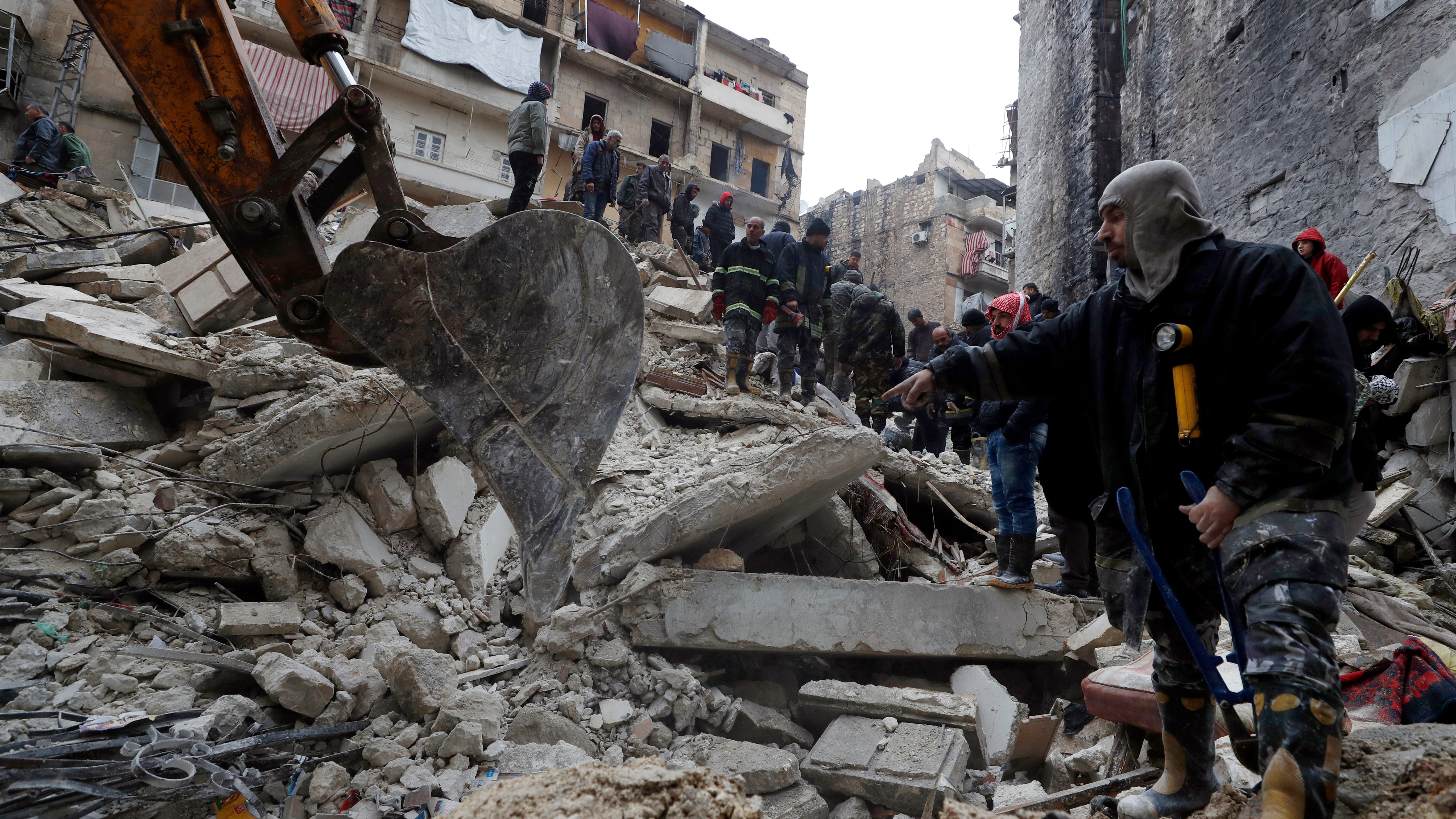 Earthquake stuns Syria's Aleppo even after war's horrors