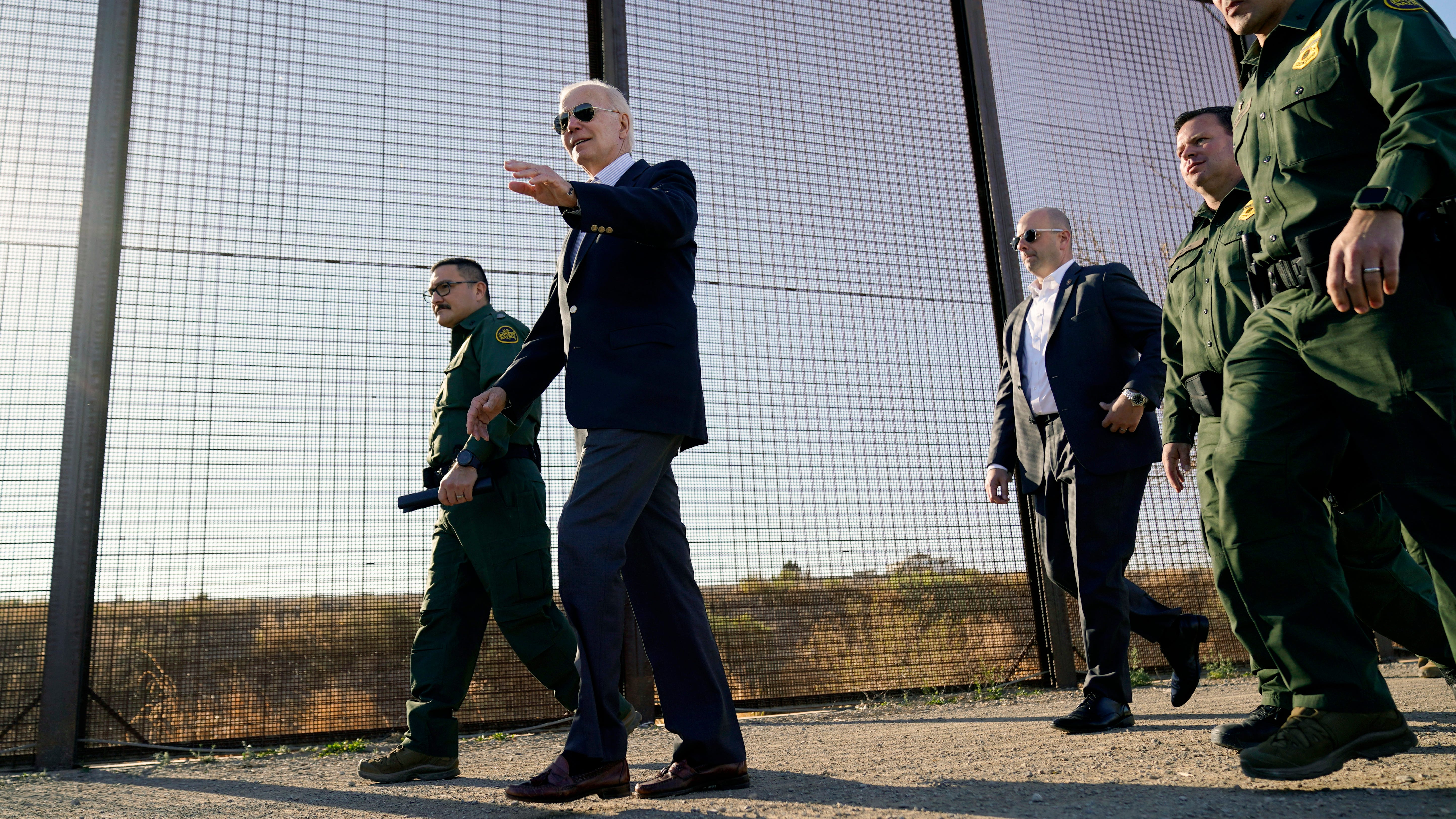 Biden sending 1,500 troops for Mexico border migrant surge