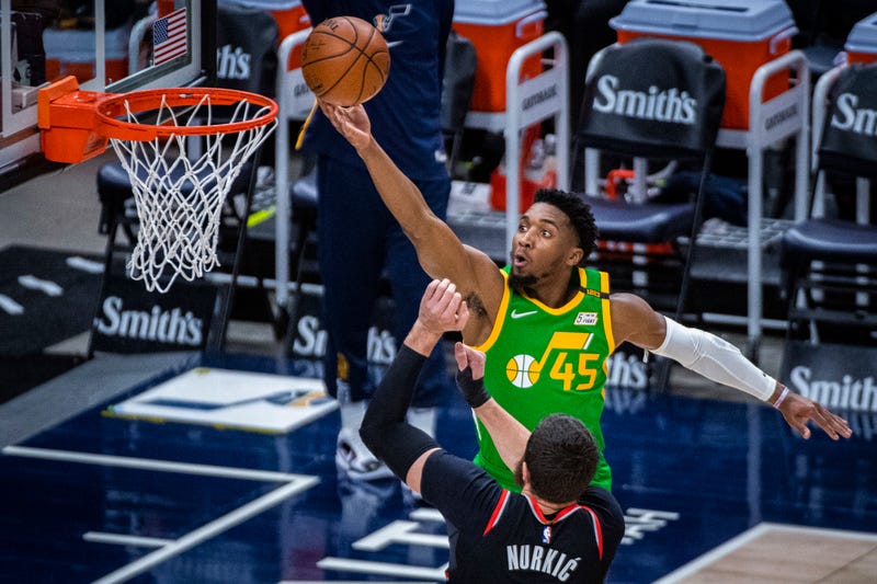 Trail Blazers Jazz Basketball