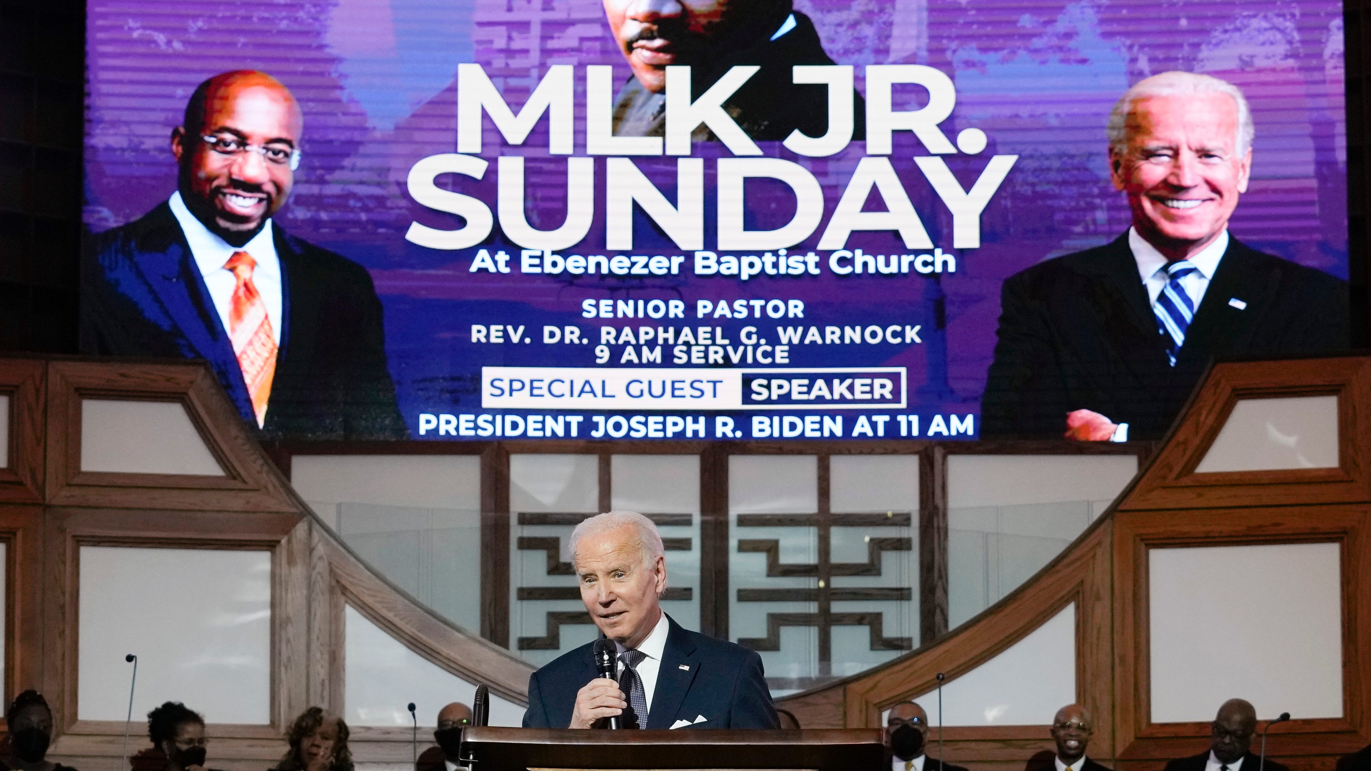 Biden: Americans should 'pay attention' to MLK's legacy