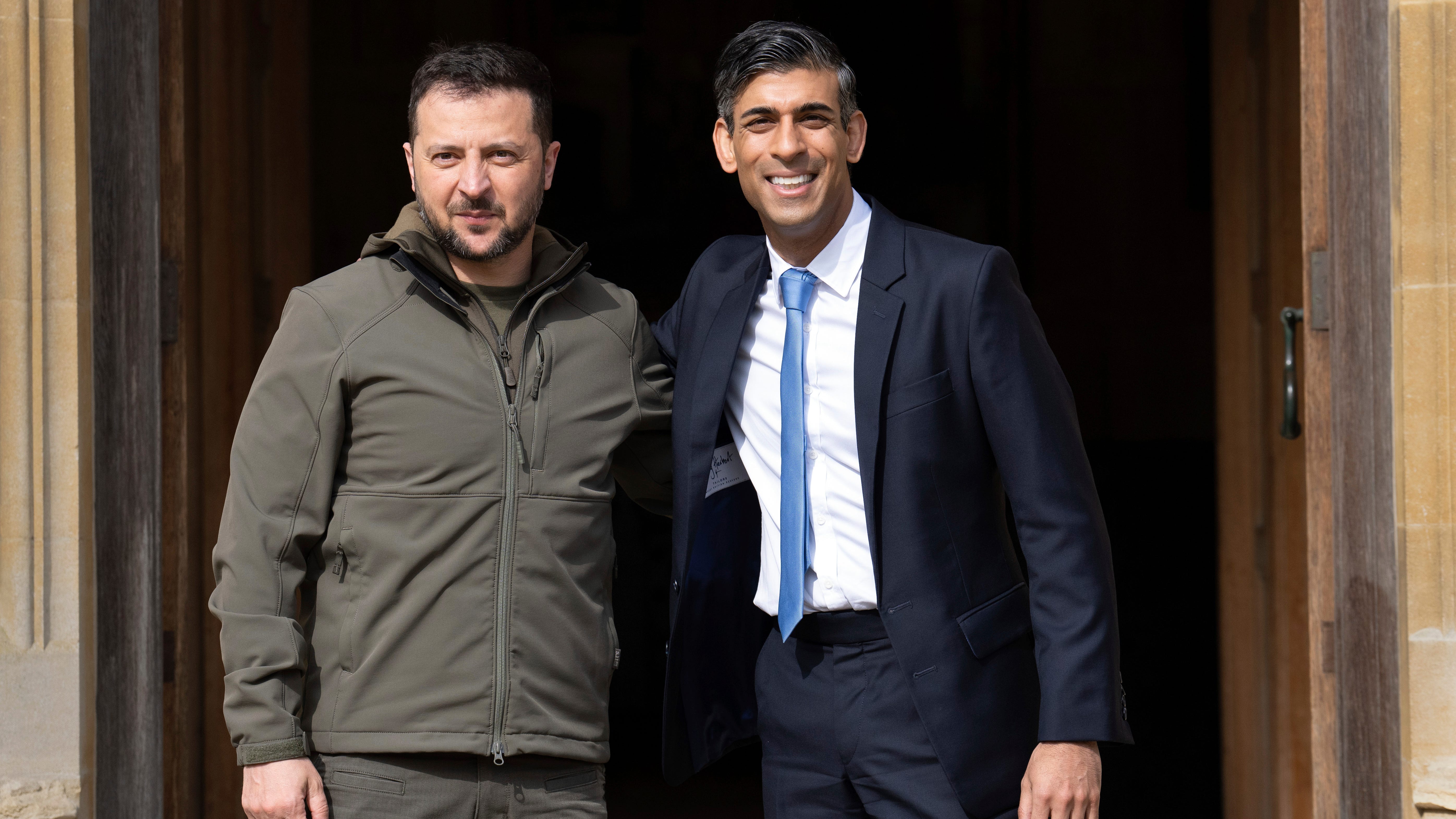 UK promises attack drones, more missiles for Ukraine as Zelenskyy meets Sunak on European tour