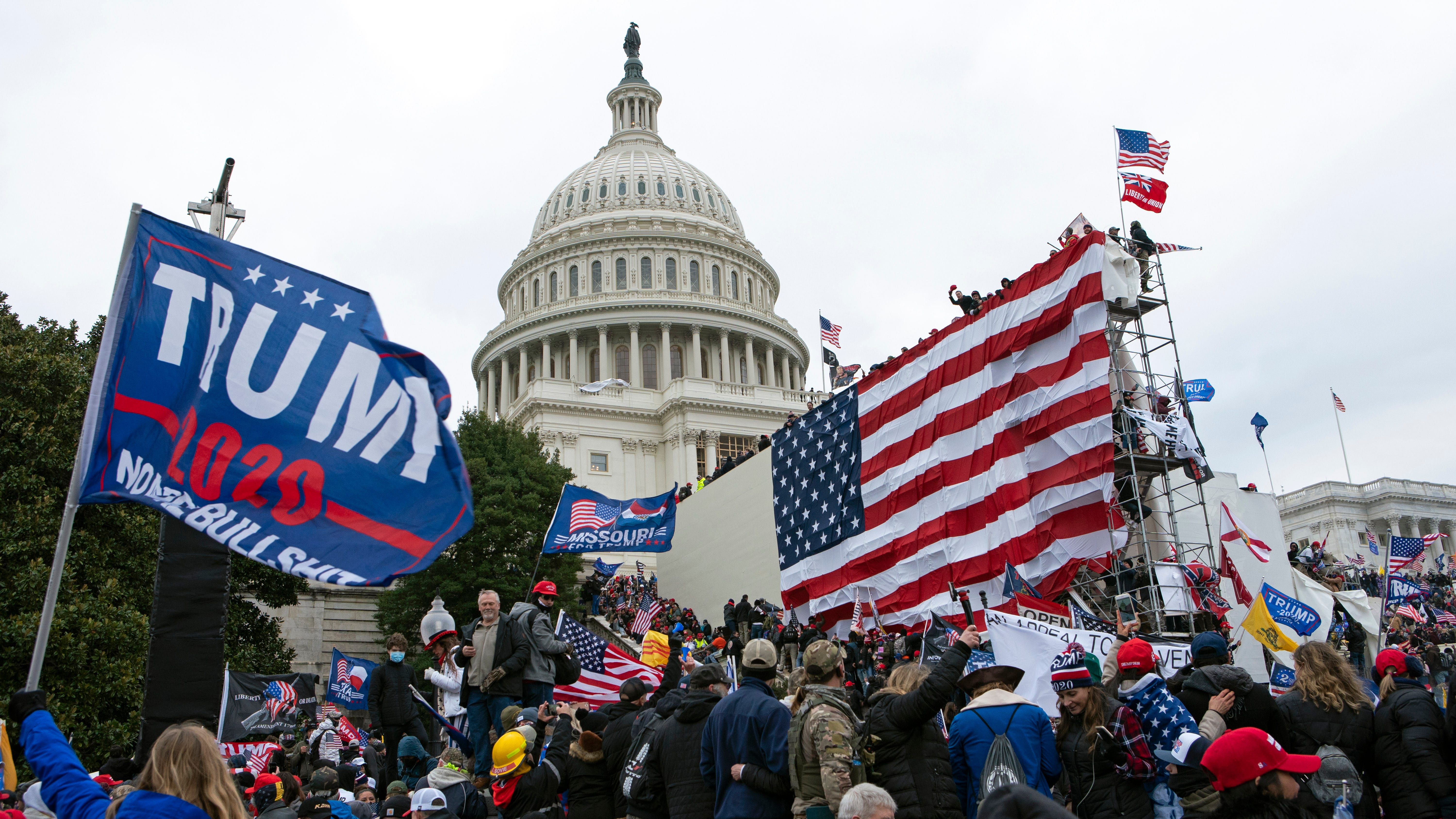 Hunt for Capitol attackers still on 6 months after Jan. 6