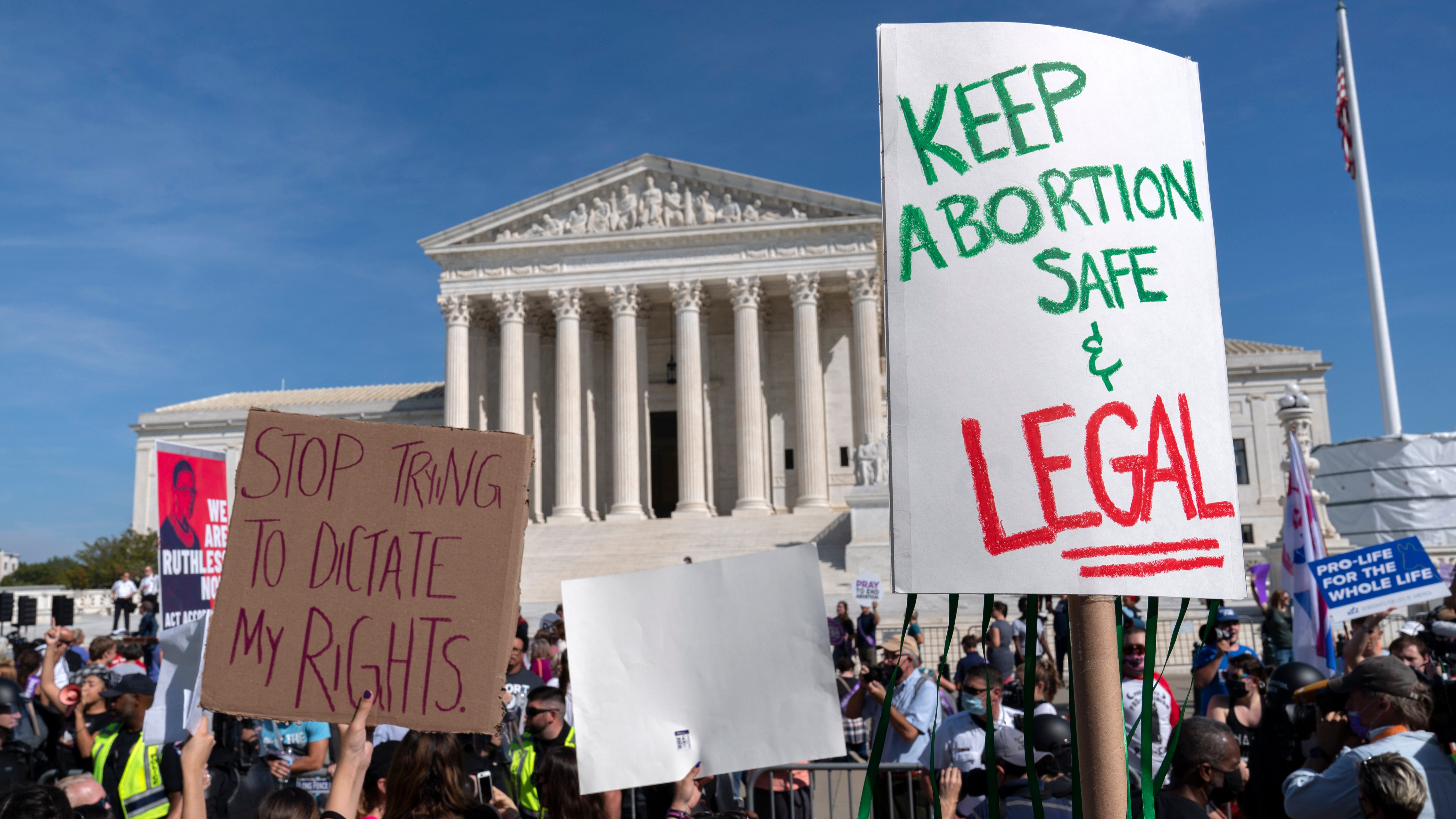 Women's March targets Supreme Court, with abortion on line