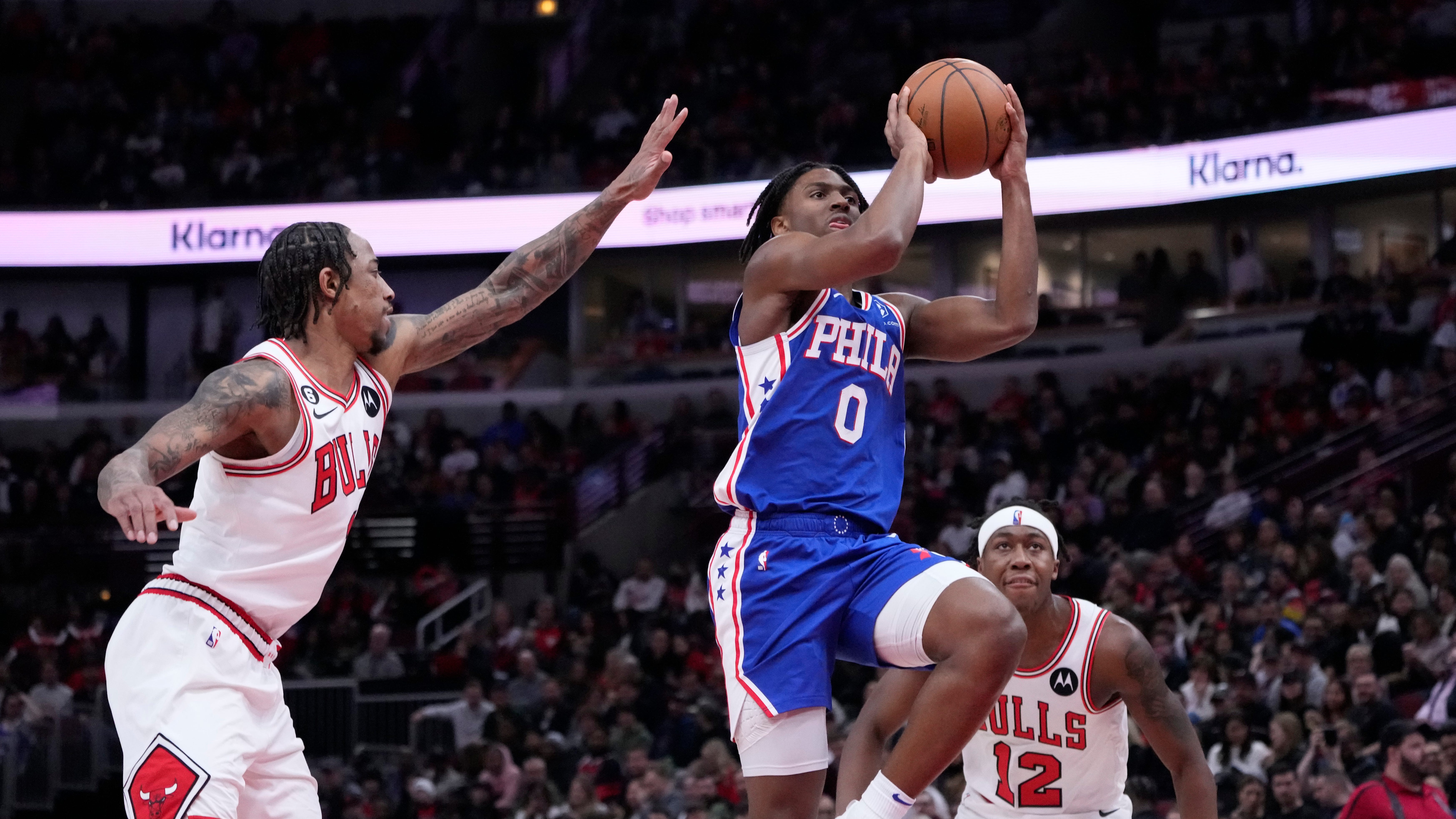 Tyrese Maxey keys fast start as 76ers pound Bulls 116-91