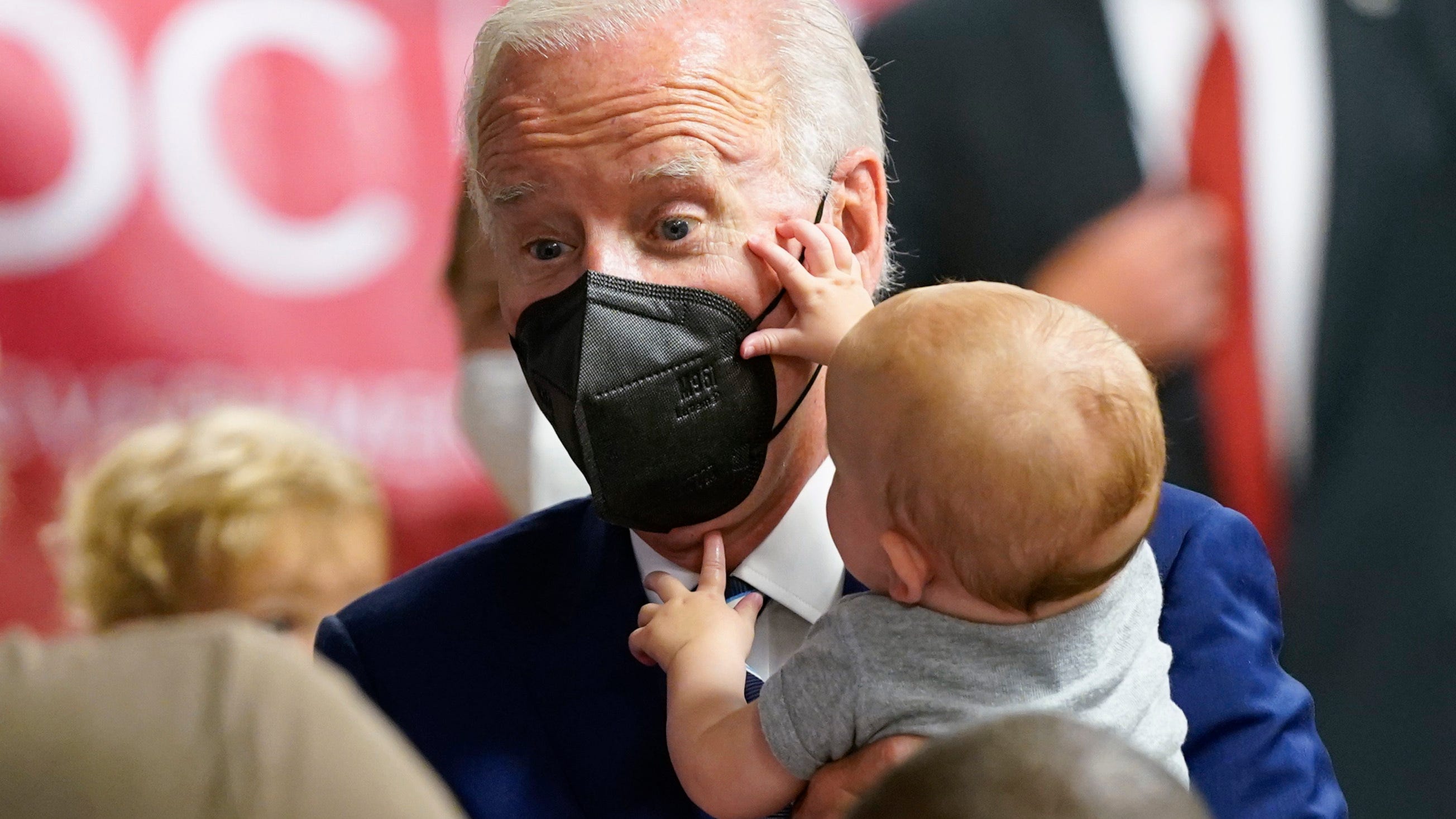 Biden visits clinic, celebrates COVID shots for kids under 5