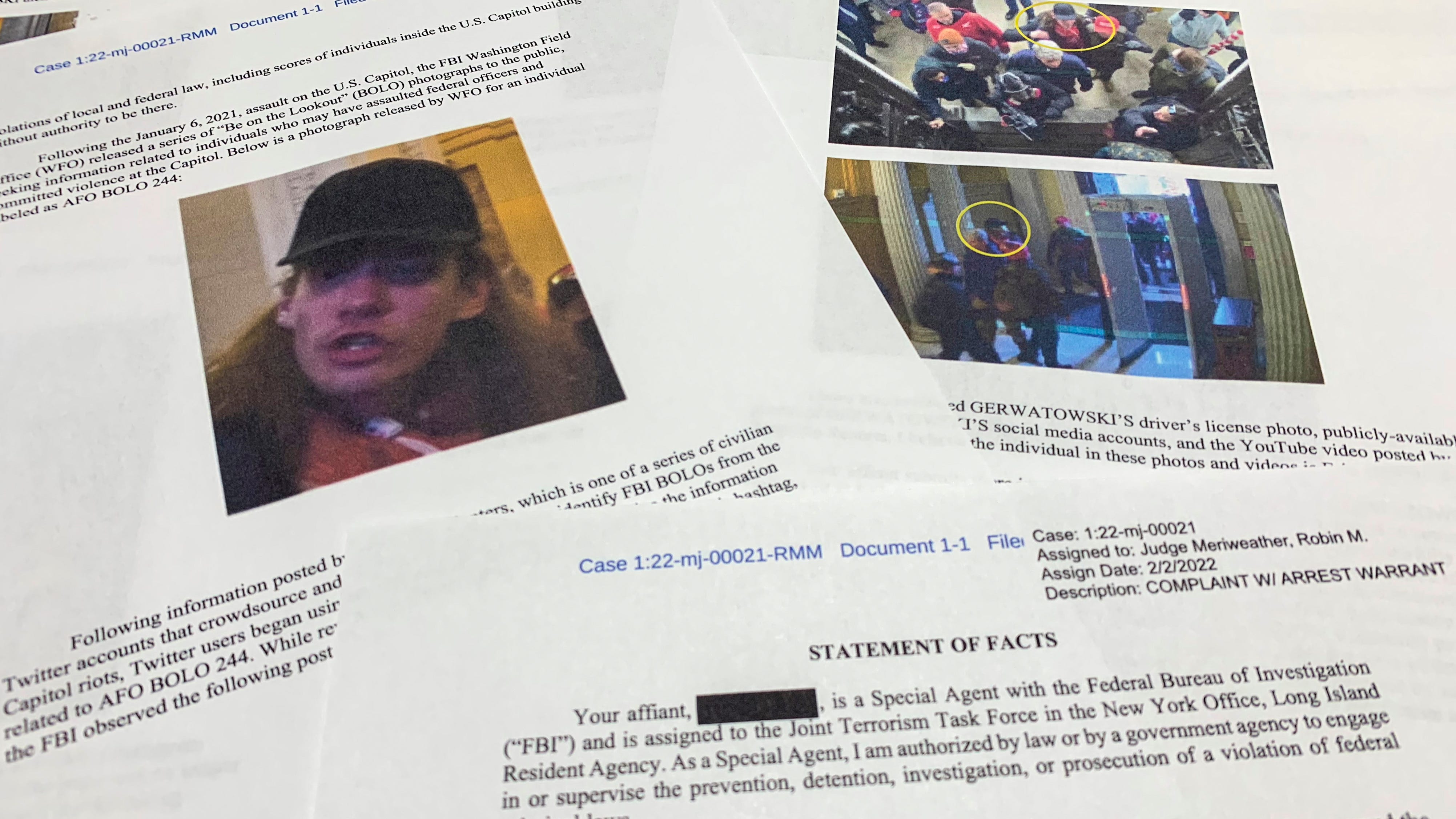 FBI: Online sleuths' posts led to 2 arrests in Capitol riot