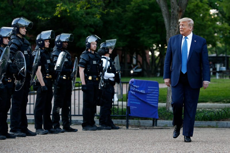 Racial Injustice Trump Photo Op