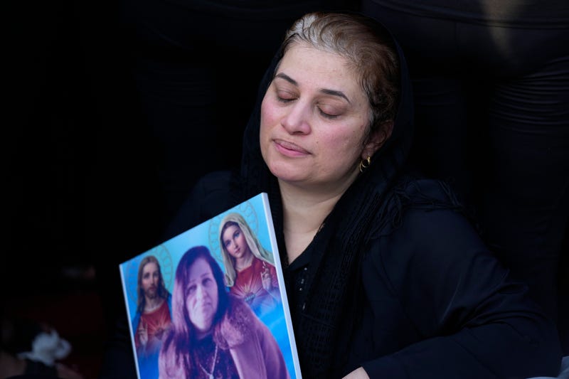 APTOPIX Iraq Wedding Fire