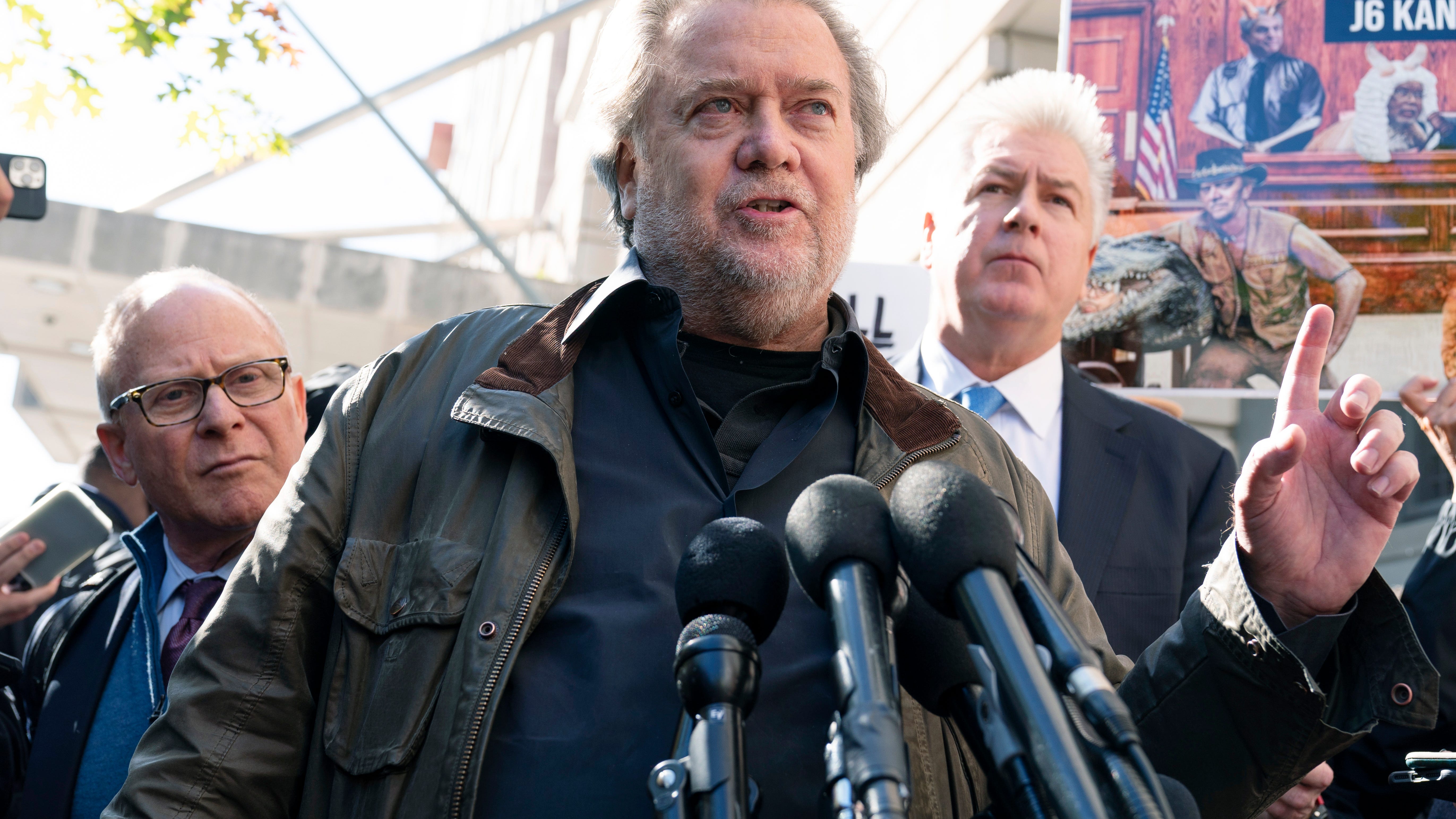 Bannon gets 4 months behind bars for defying 1/6 subpoena