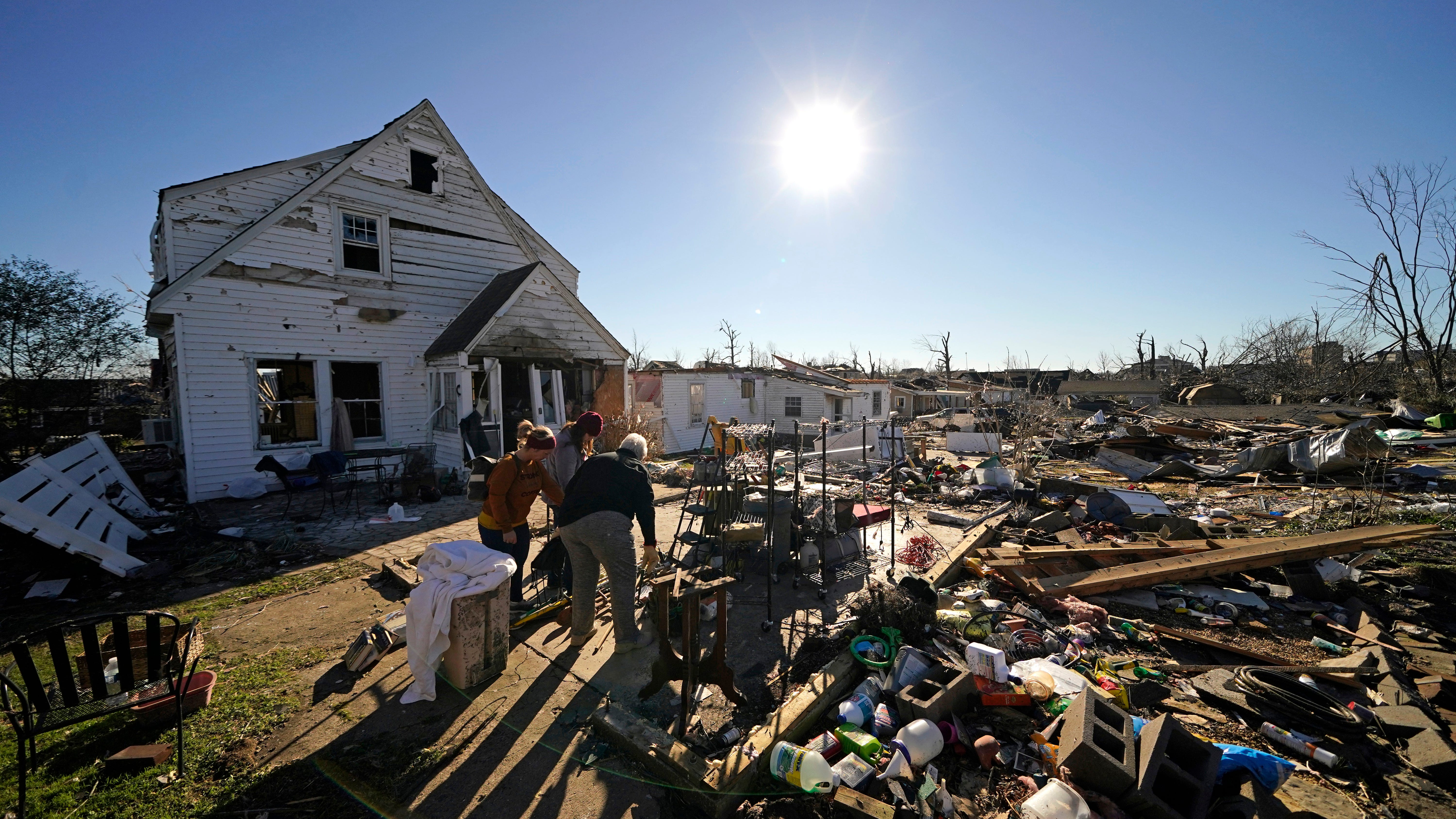 Tornado-slammed parts of Kentucky face long recovery