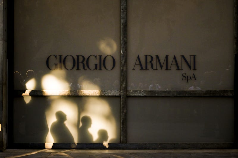APTOPIX Italy Obit Armani