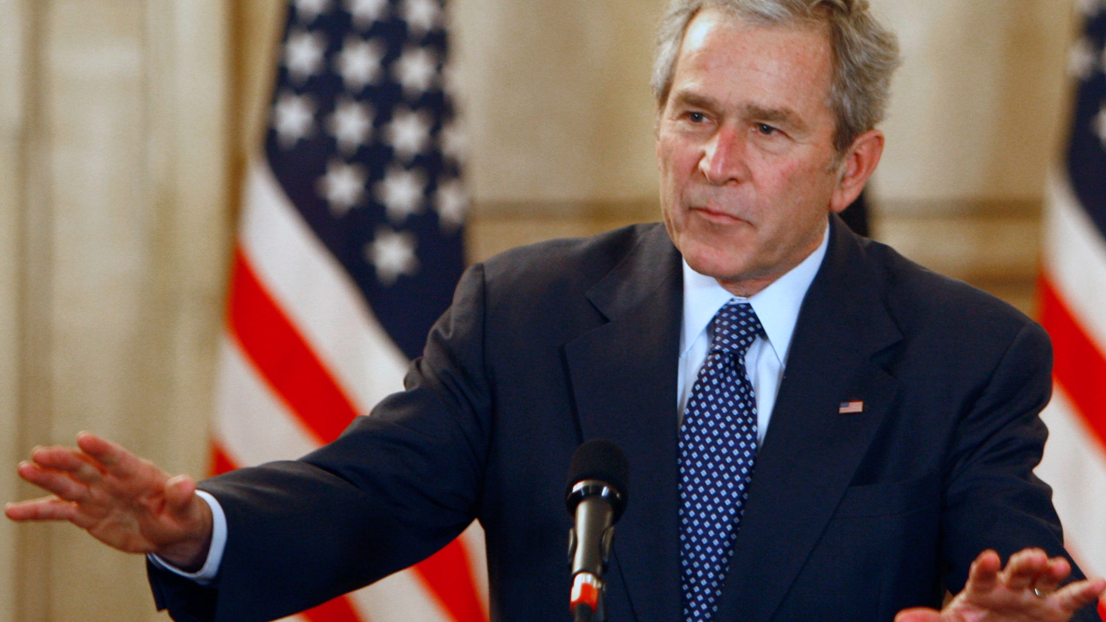 Blowback as Bush gaffes Iraq war, not Ukraine, 'unjustified'