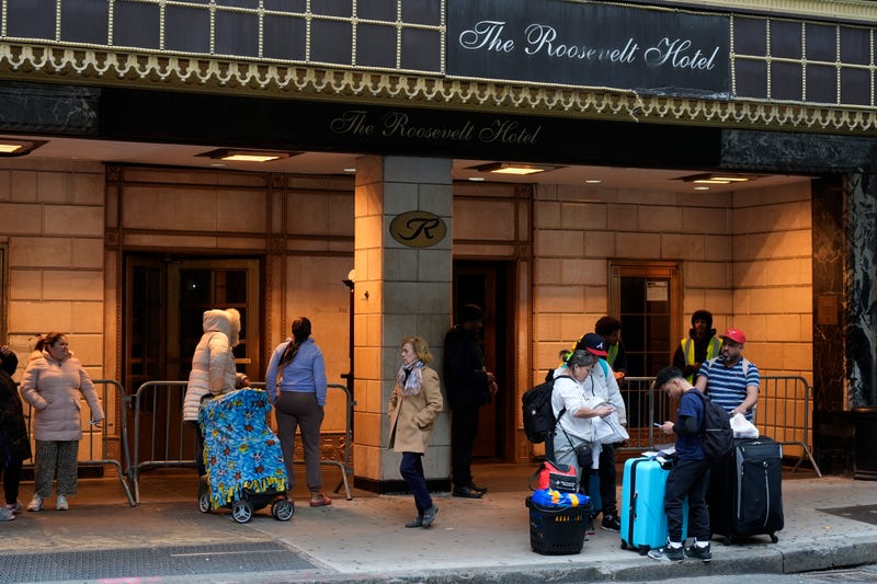 US NYC Migrant Shelter