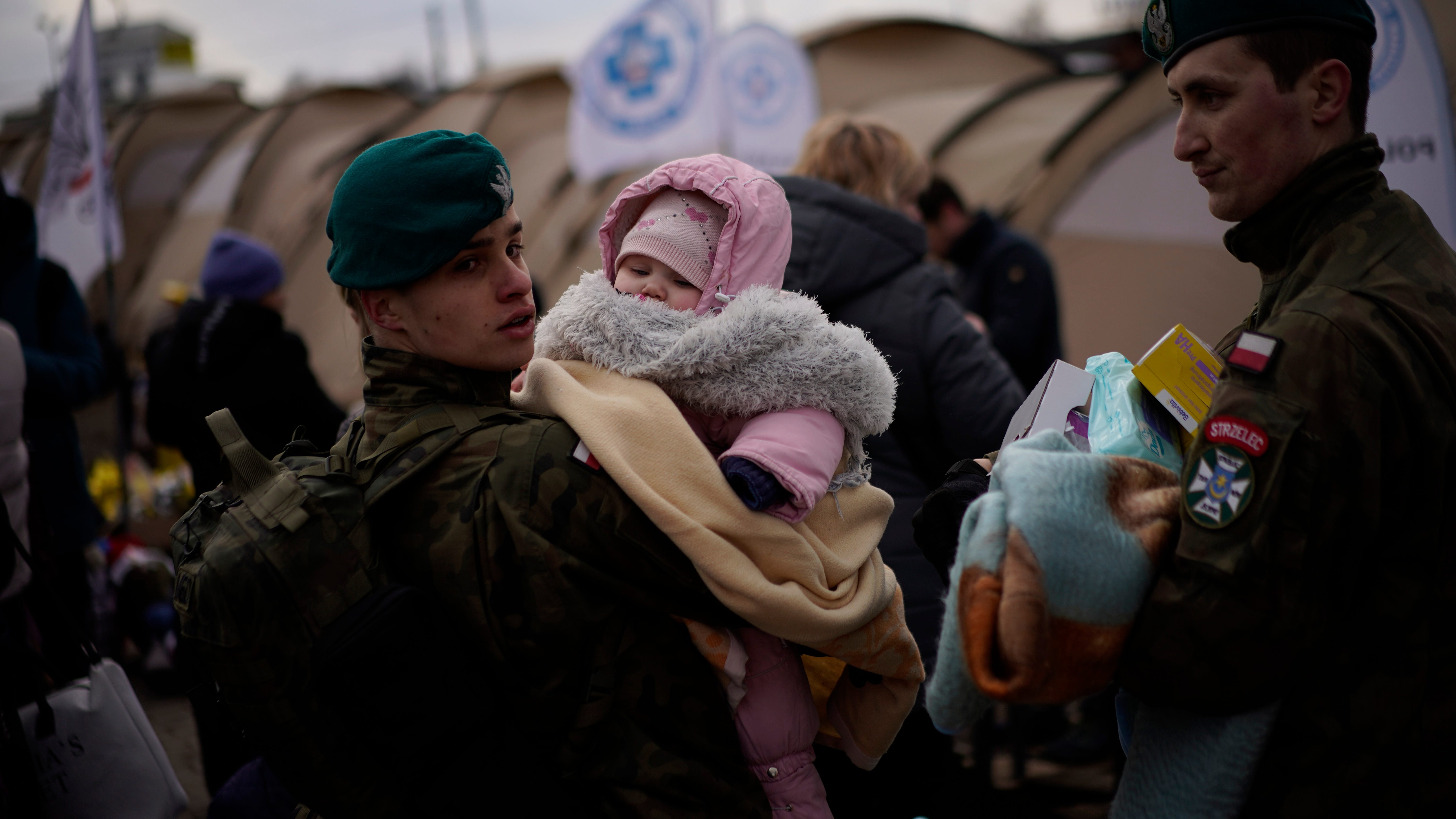 'They were shooting civilians': Ukraine refugees saw abuses