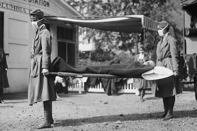 Virus Outbreak 1918 Influenza COVID