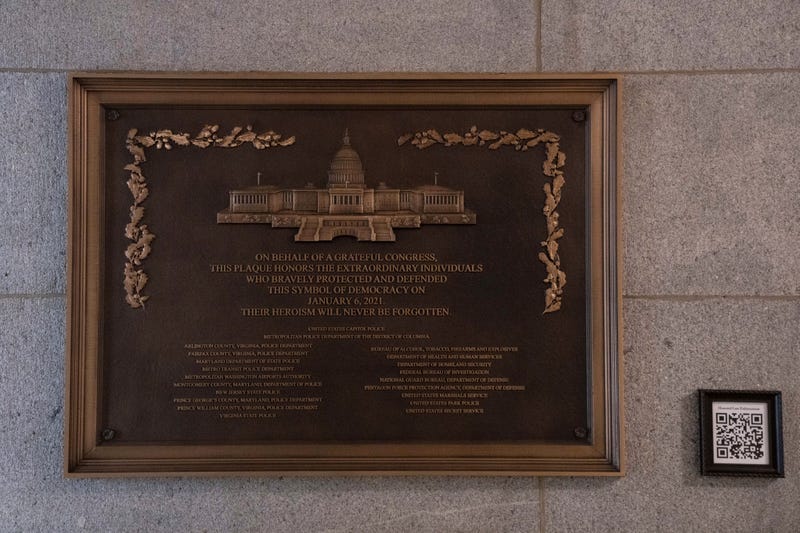 Capitol Riot Plaque