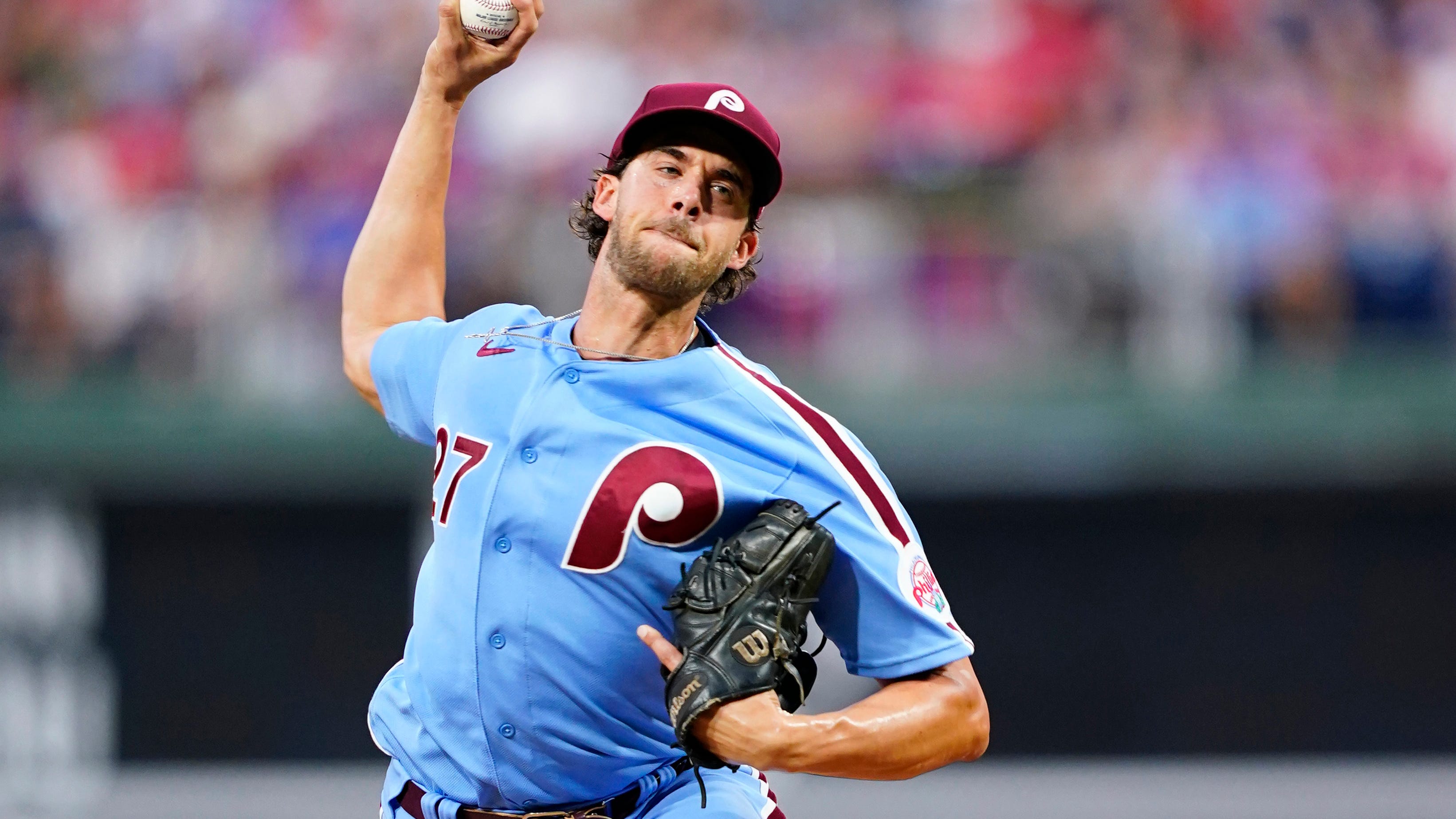 Nola tosses 11-strikeout, 5-hit shutout as Phils sweep Reds