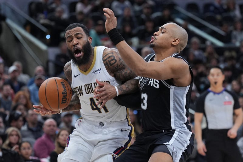 Pelicans Spurs Basketball