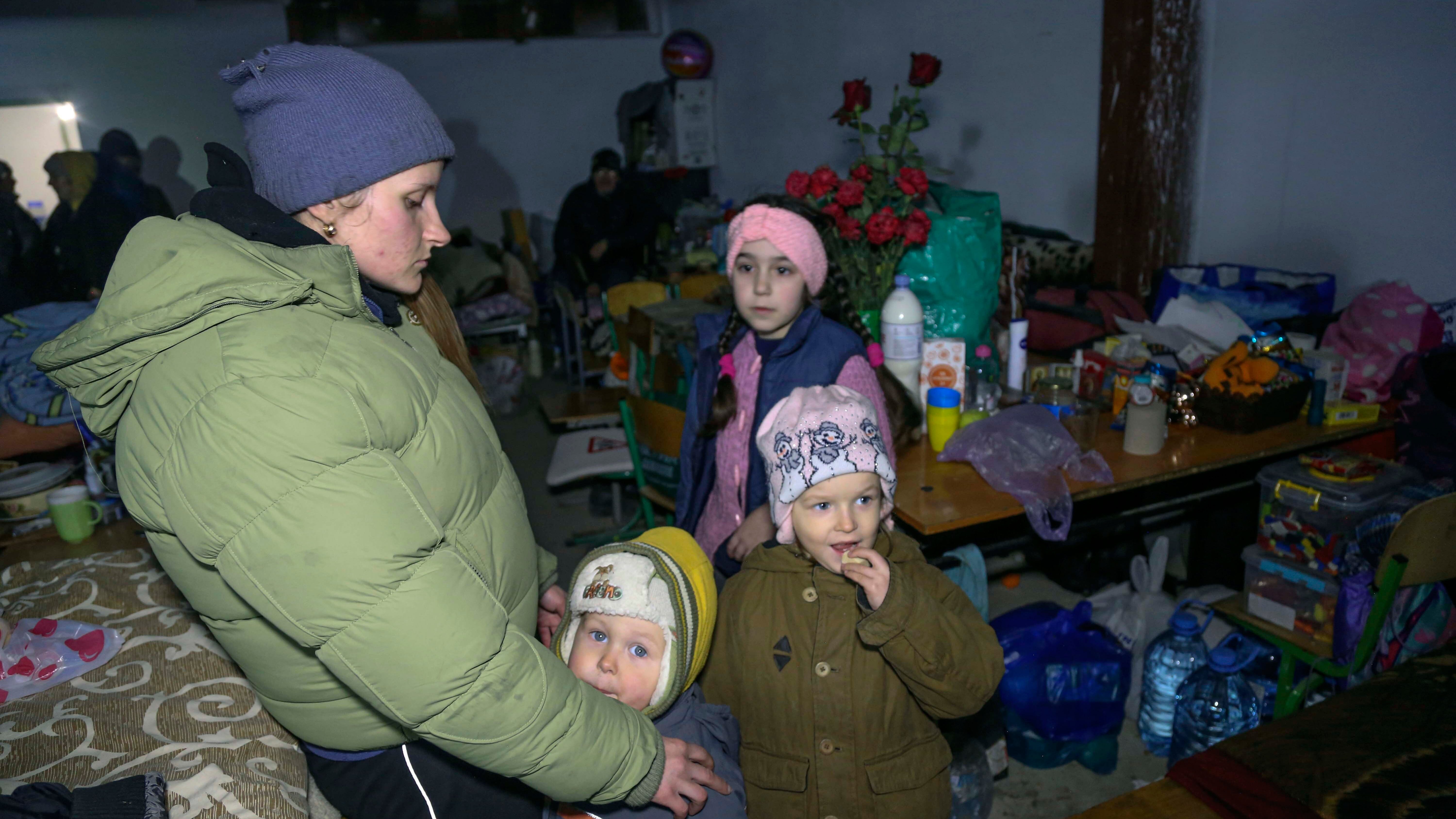 Rescuers search for survivors in smashed Mariupol theater