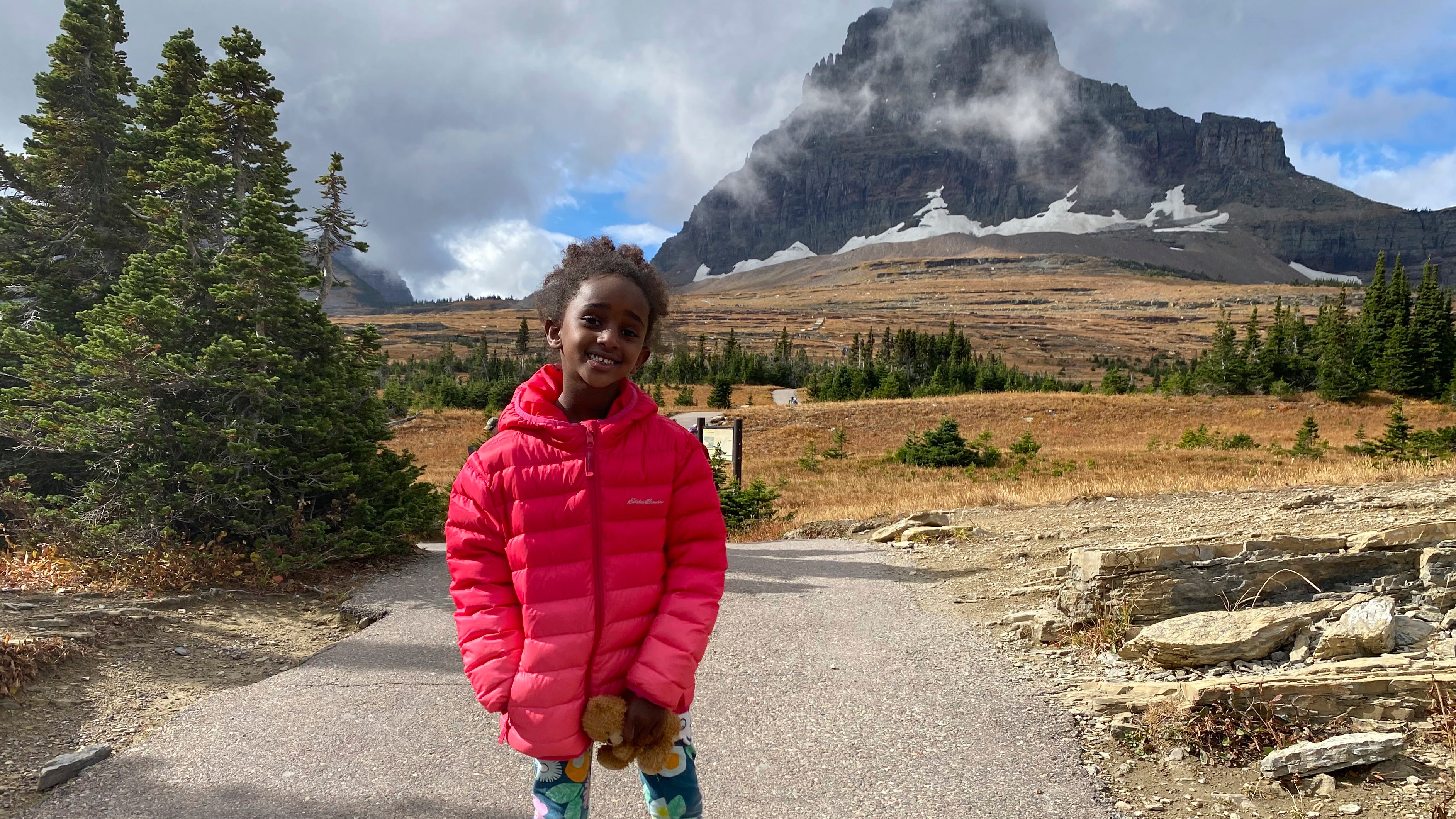 Teddy bear lost in Glacier park returned to 6-year-old girl