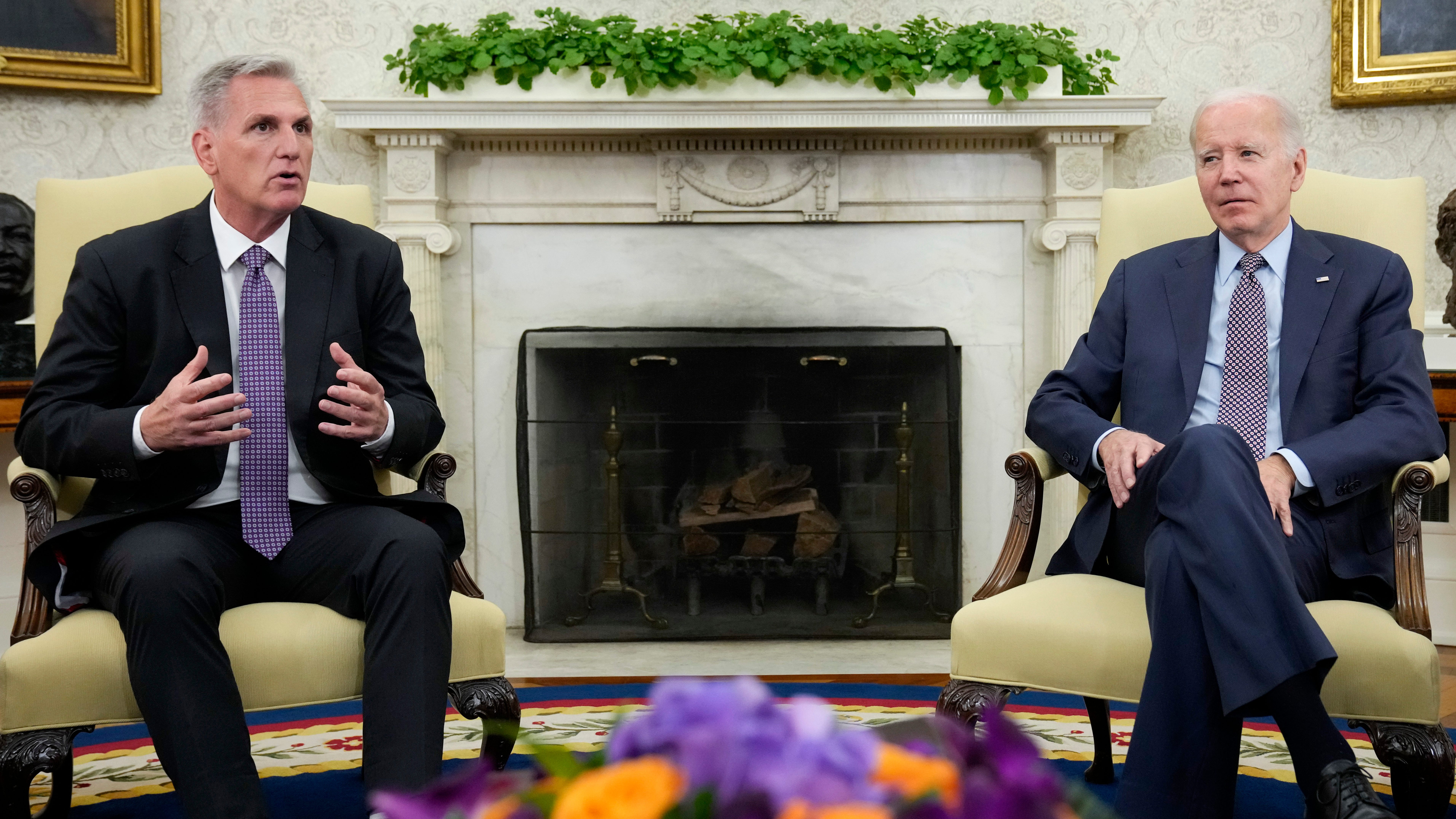 No debt ceiling agreement, but Biden and McCarthy call White House talks productive