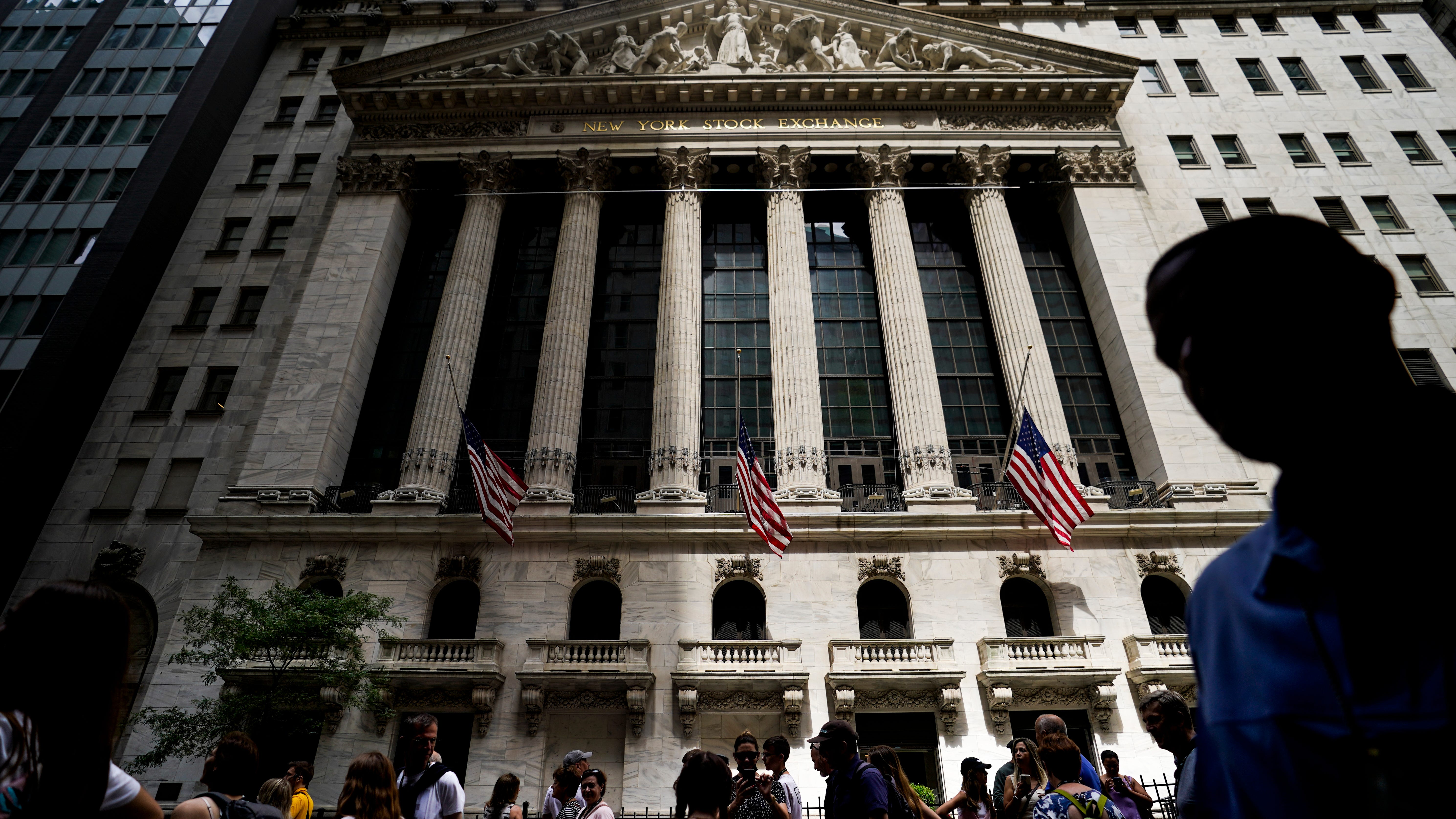 Stocks fall as Wall Street braces for huge hike in rates