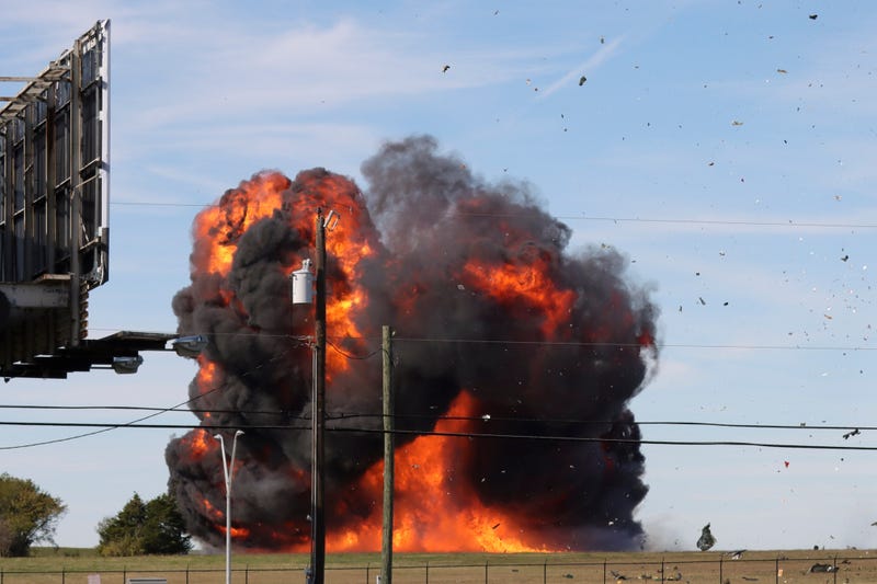 APTOPIX Dallas Air Show Crash