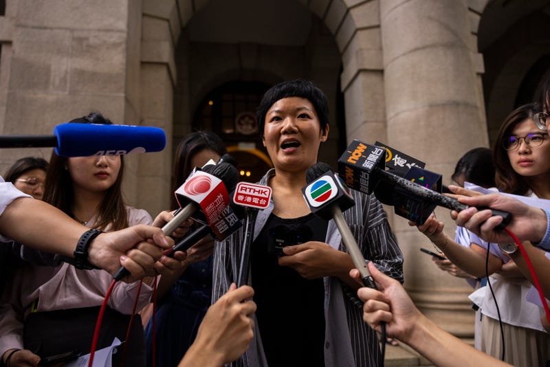 APTOPIX Hong Kong Journalist Appeal