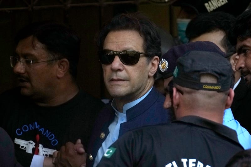 APTOPIX Pakistan Imran Khan