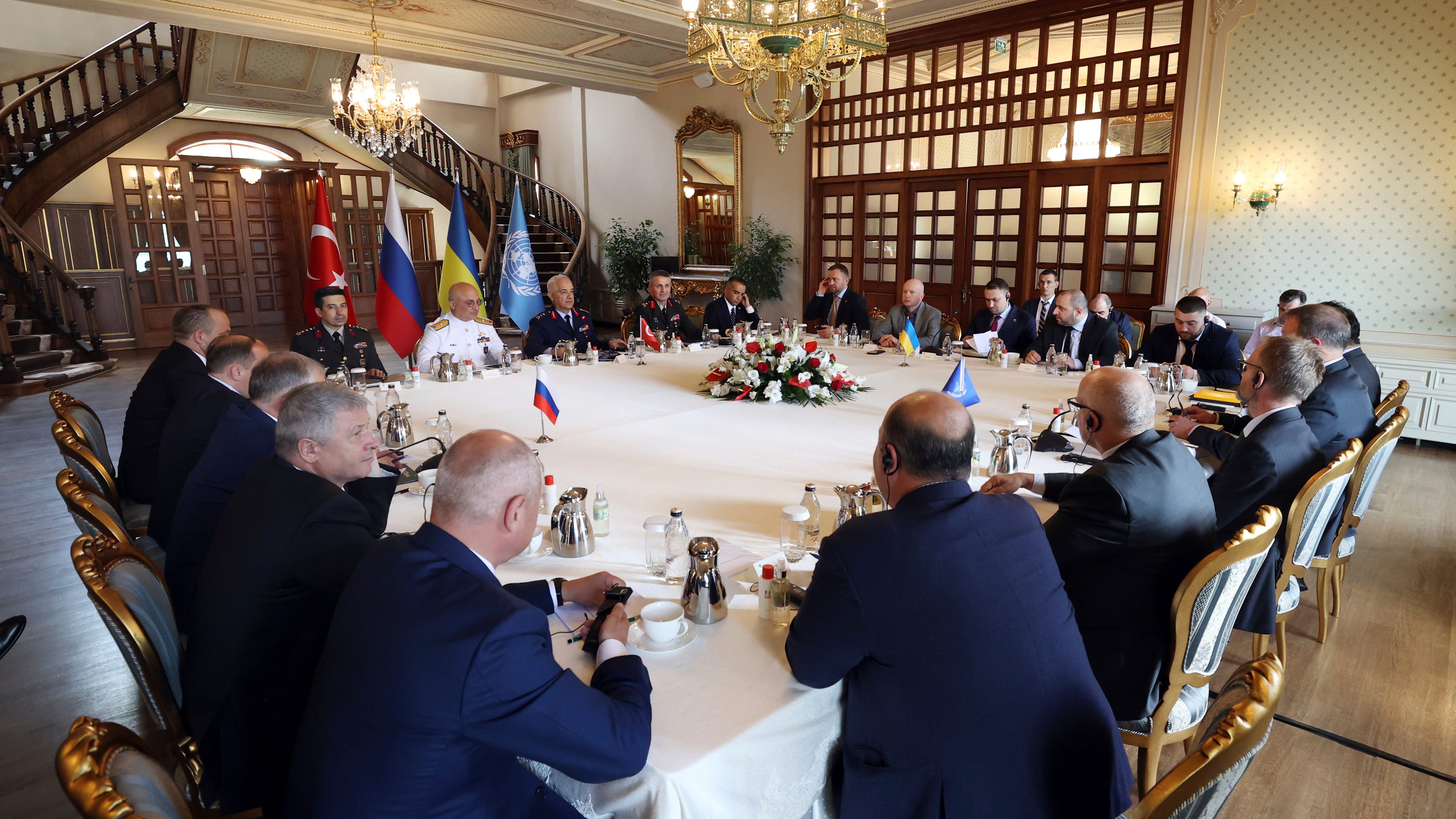 Russia, Ukraine discuss UN plan to free up grain exports