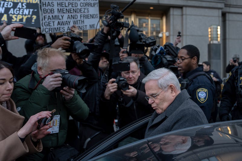 APTOPIX Menendez Bribery