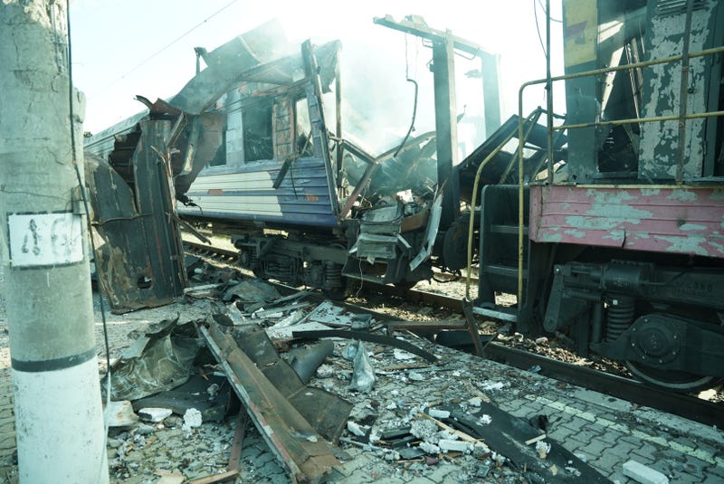 Russia Ukraine War Rail Attacks