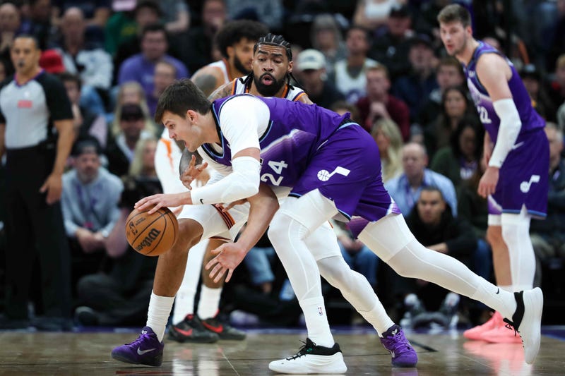 Suns Jazz Basketball