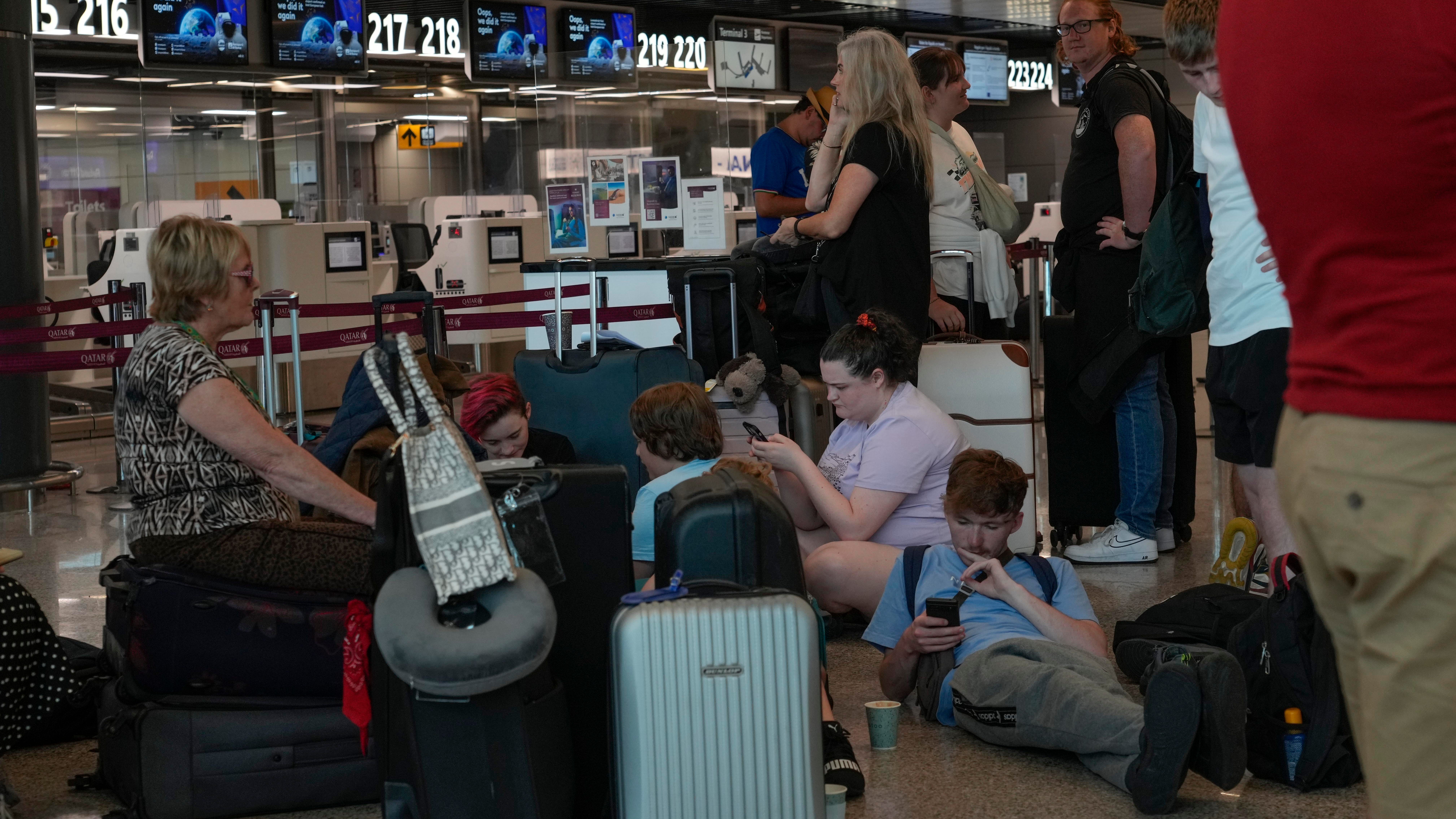Hundreds of flights across Italy are canceled amid air transport strike at peak of tourism season