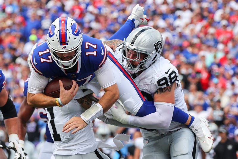 APTOPIX Raiders Bills Football