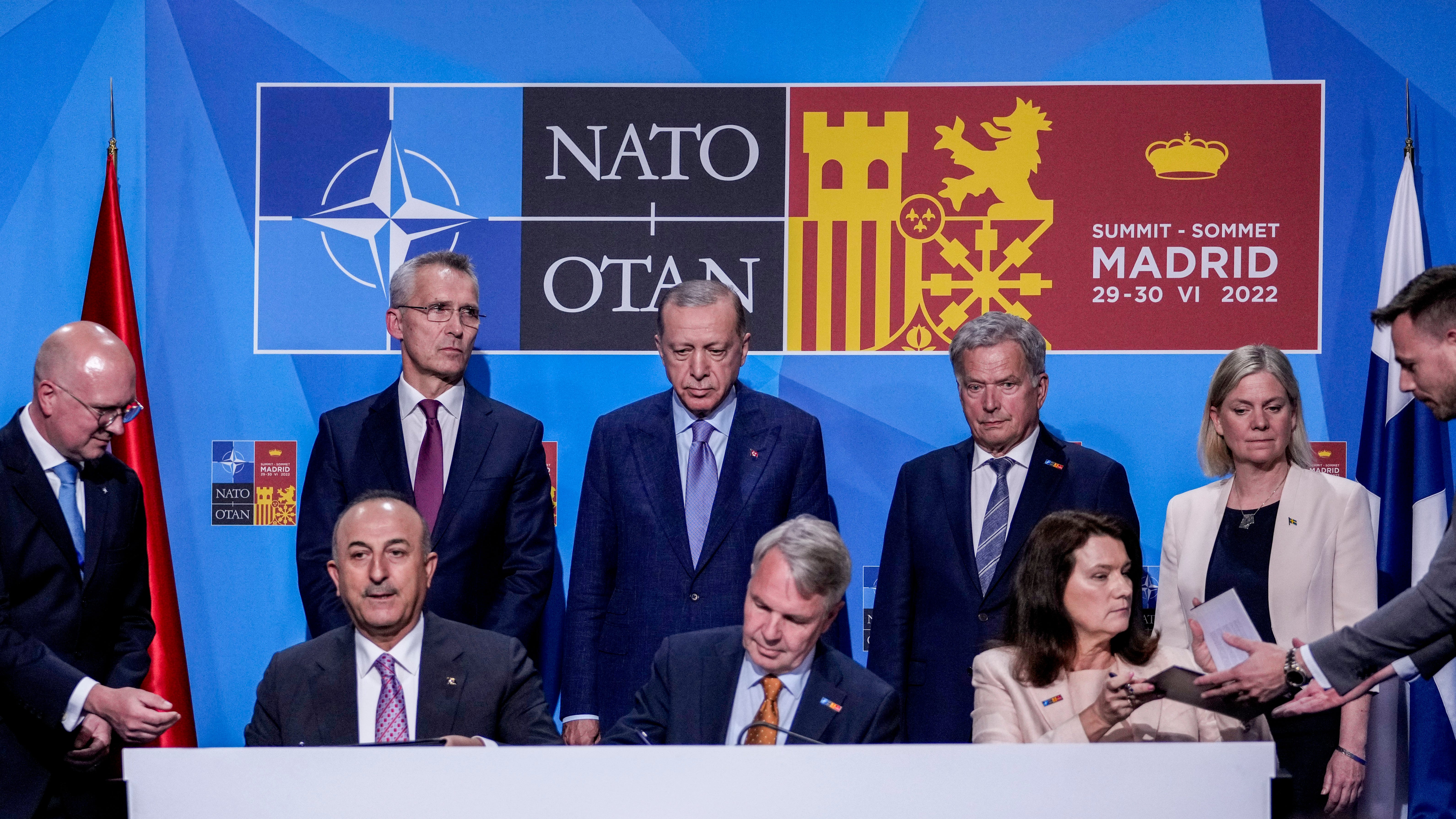 Turkey lifts its objections to Sweden, Finland joining NATO
