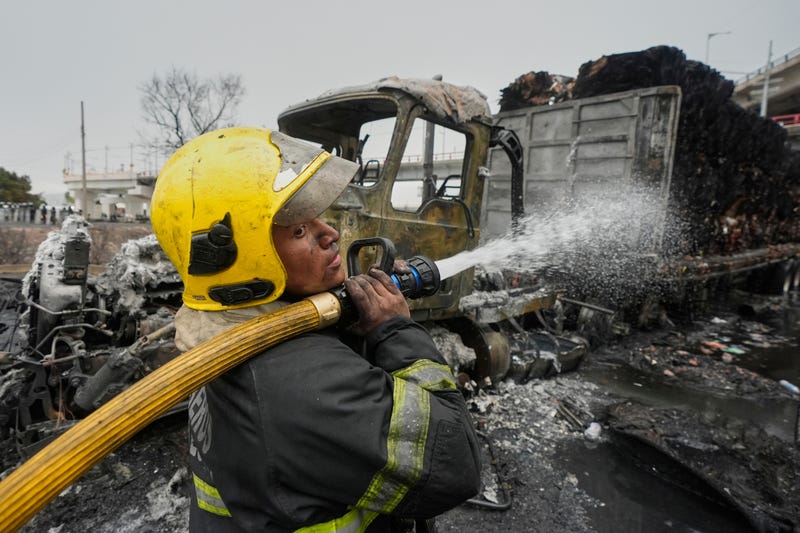 APTOPIX Mexico Tanker Explosion