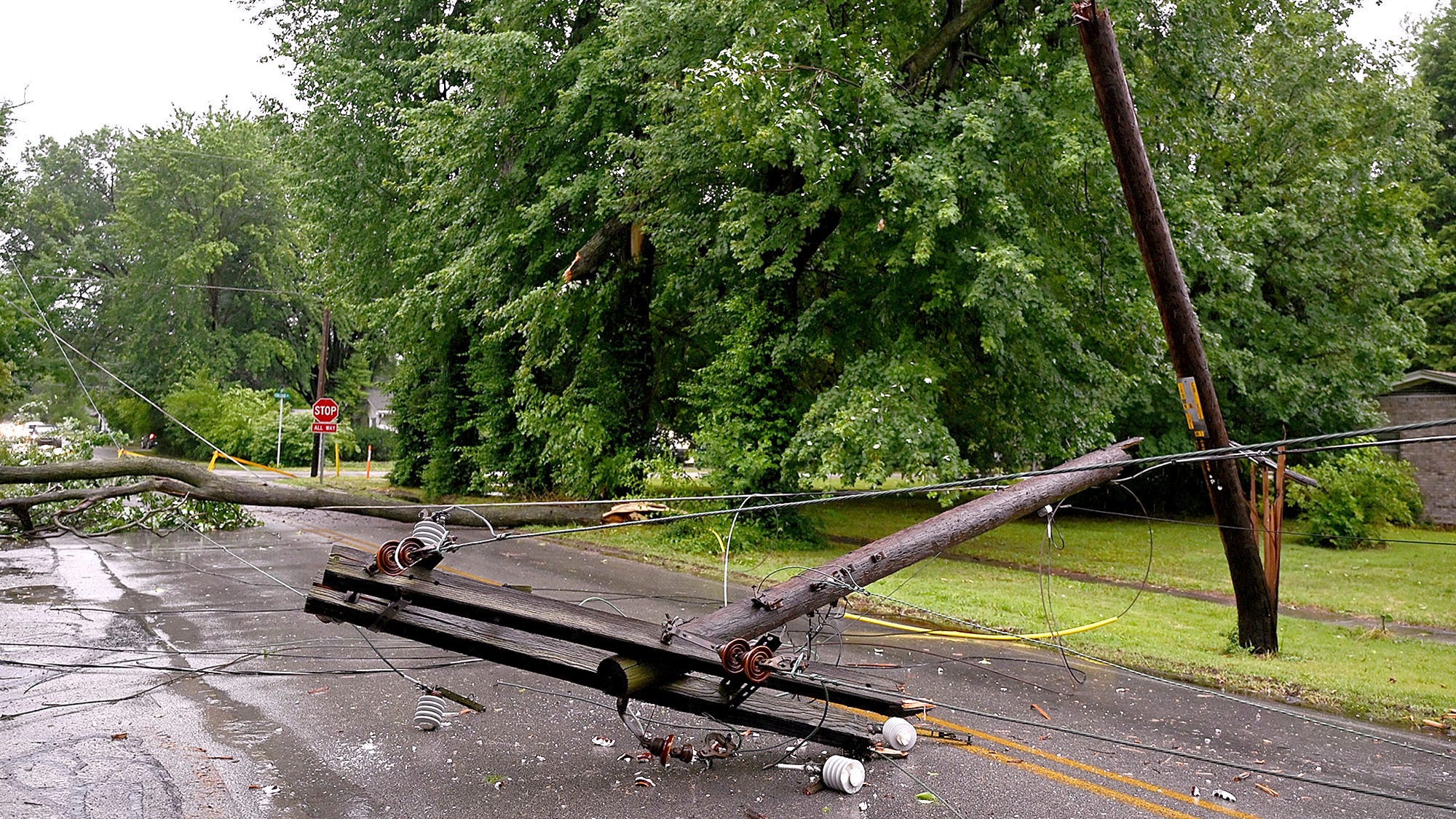 Haze, heat and storms are dulling the start of summer in many parts of the US