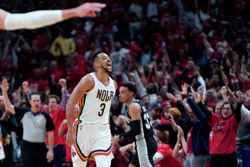 APTOPIX Spurs Pelicans Basketball