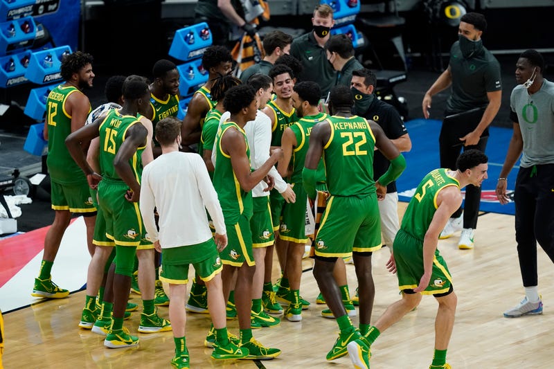 NCAA Oregon Iowa Basketball