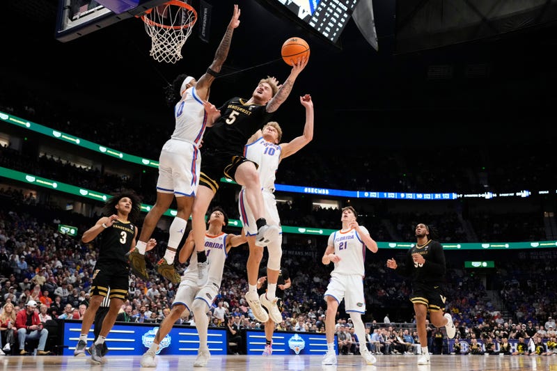 APTOPIX SEC Vanderbilt Florida Basketball