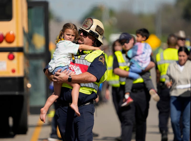 APTOPIX Bus Crash Texas