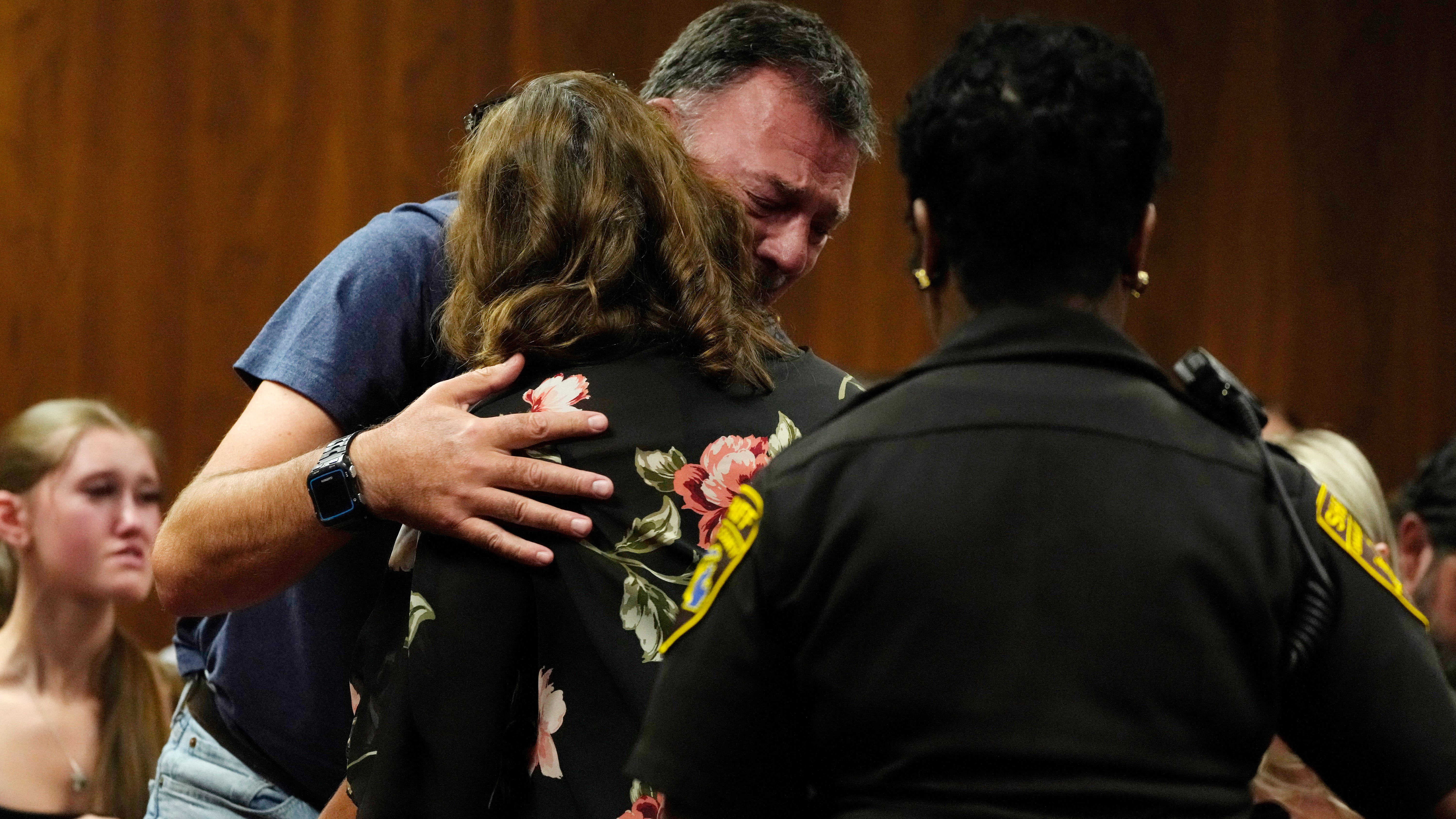 Teen says she 'just prayed' while saving girl in Michigan school shooting