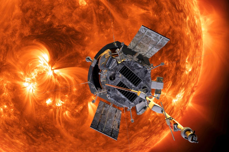 Space Touch the Sun