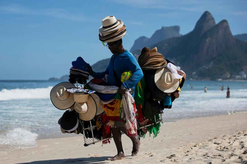 APTOPIX Brazil Rio Music at the Beach
