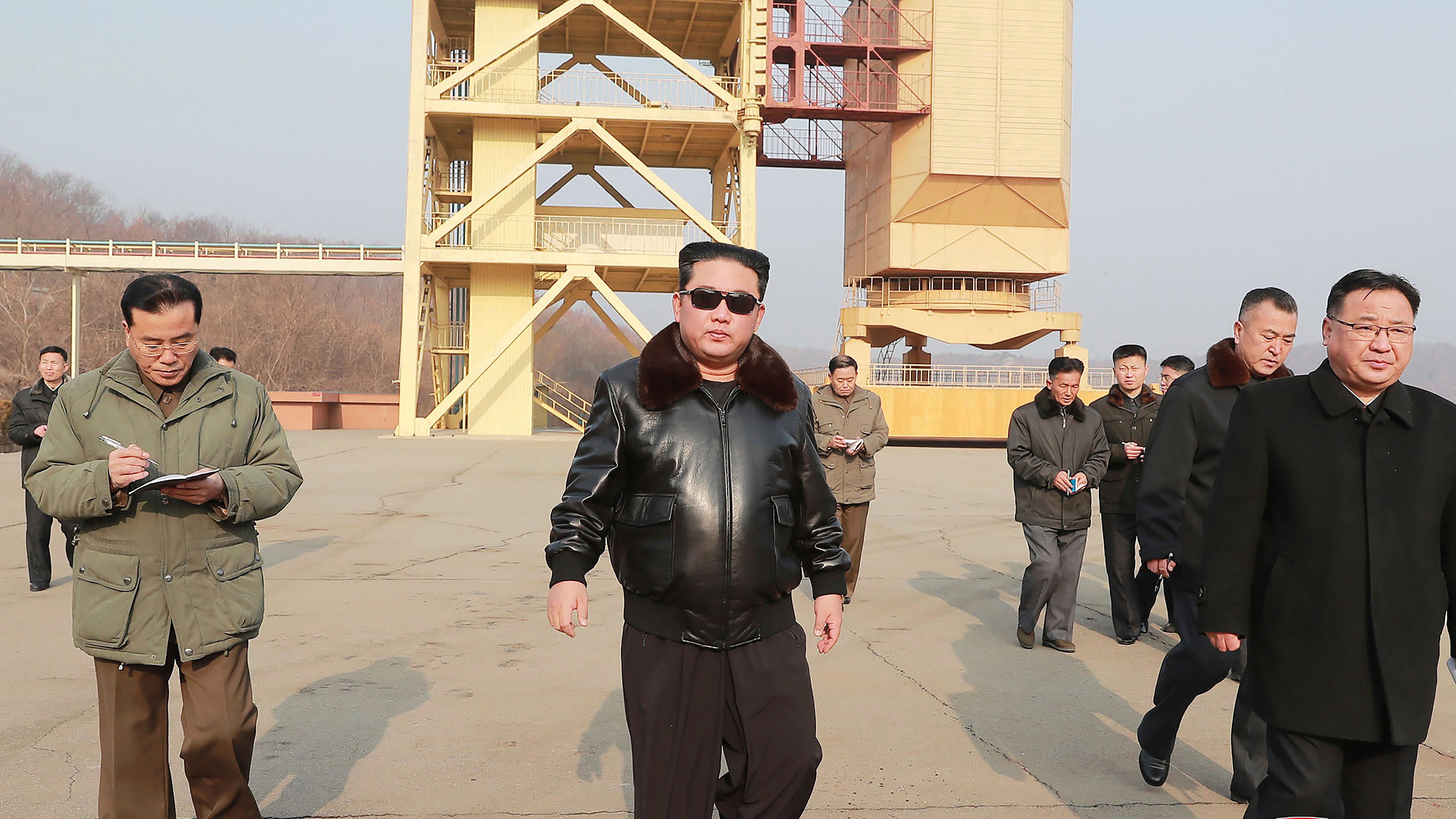 Kim seeks to expand launch pad amid worry about ICBM firing