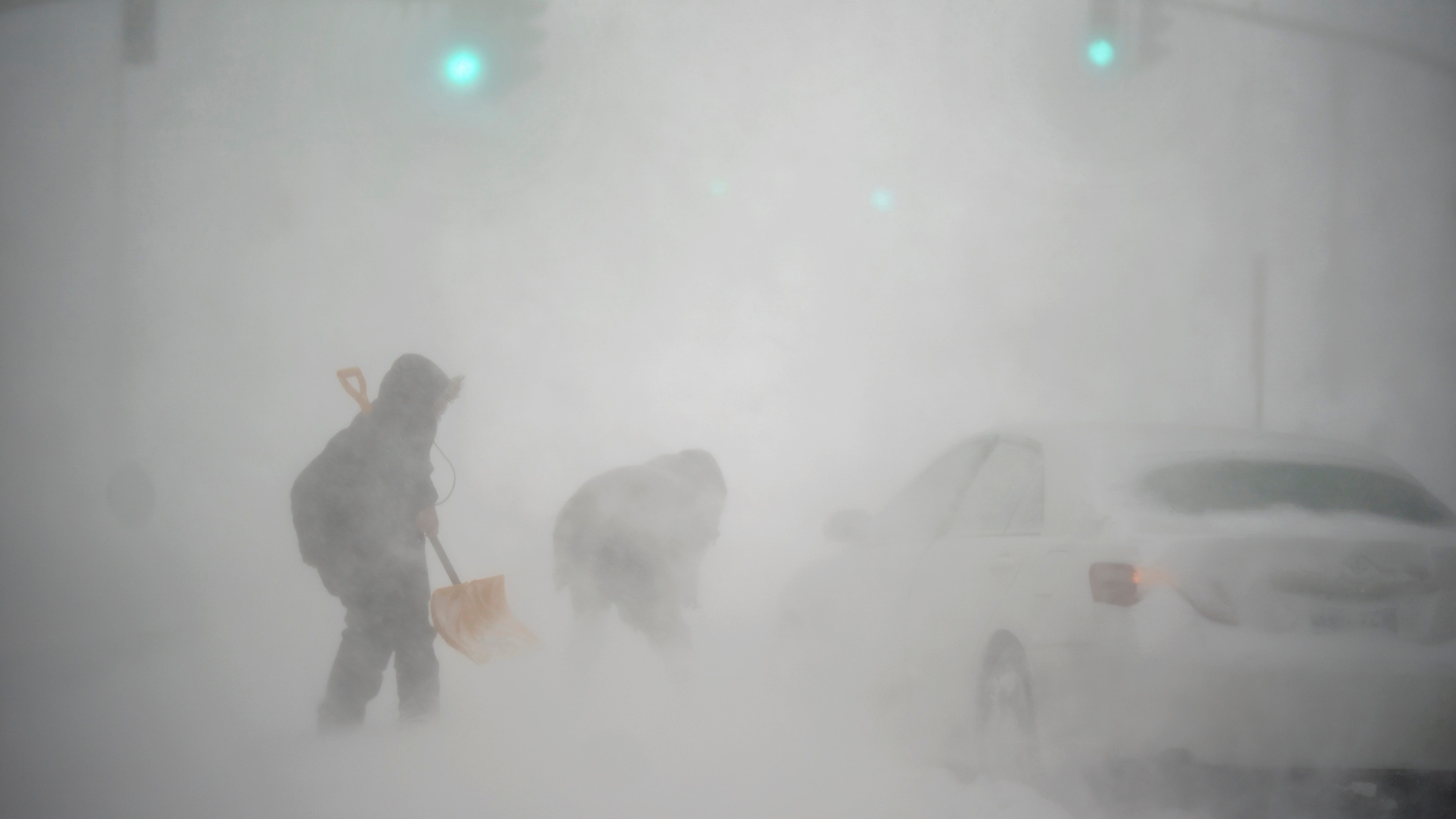 Winter storm lashes East Coast with deep snow, high winds