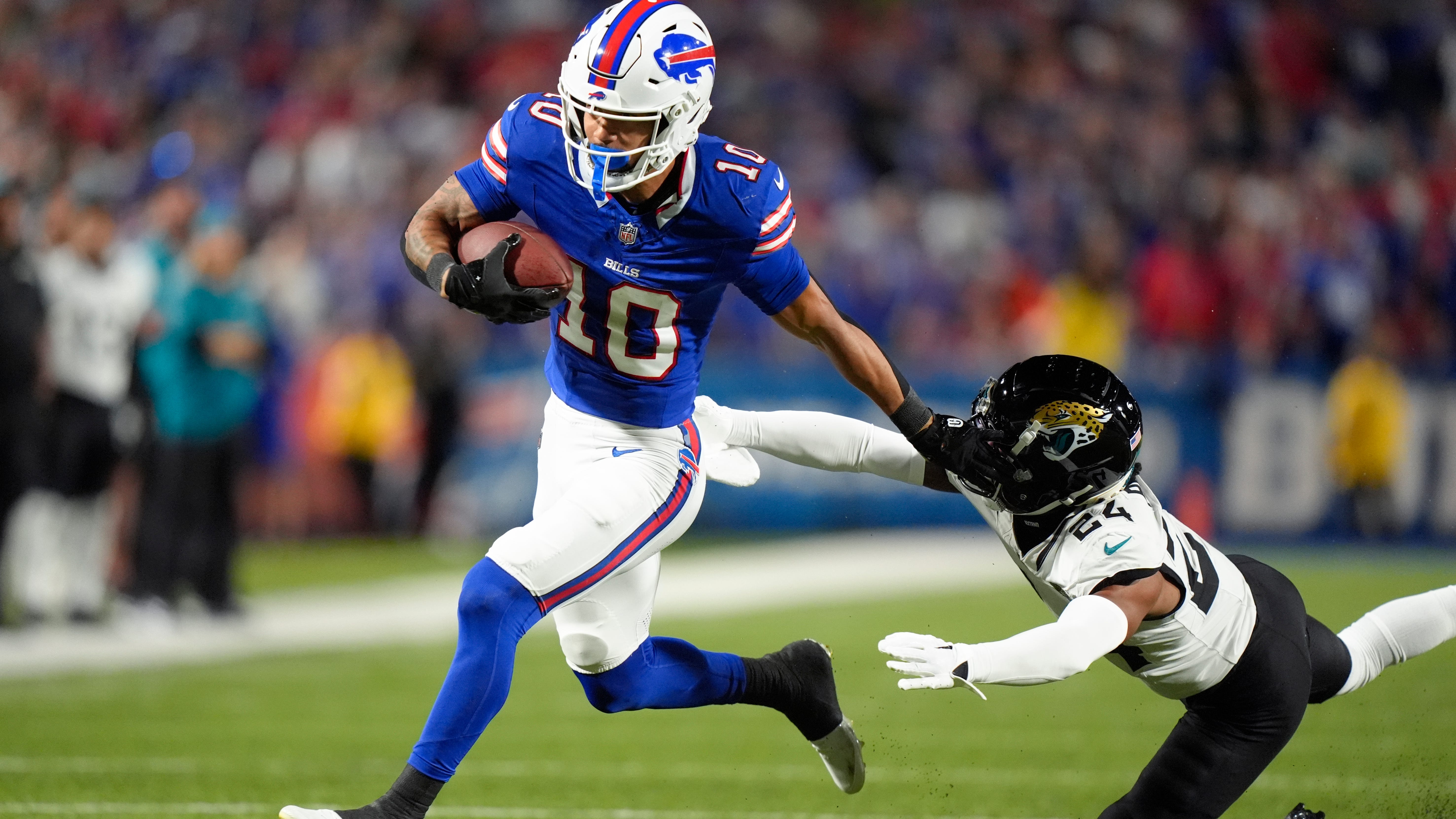 Bills WR Khalil Shakir, DT Austin Johnson and safety Taylor Rapp ruled out against Texans