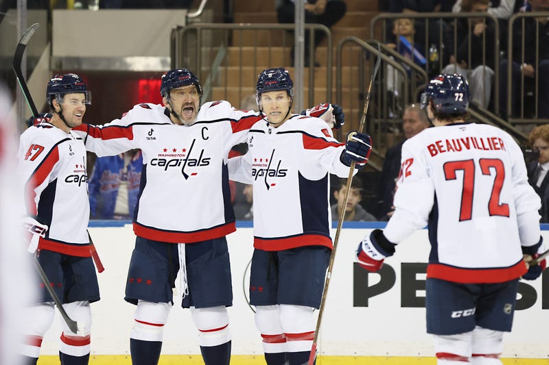 Capitals Rangers Hockey