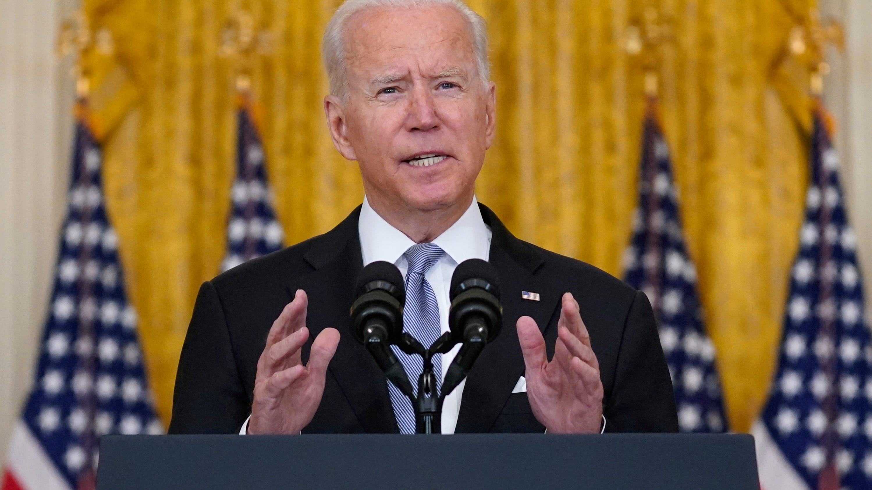 Biden says he stands 'squarely behind' Afghanistan decision
